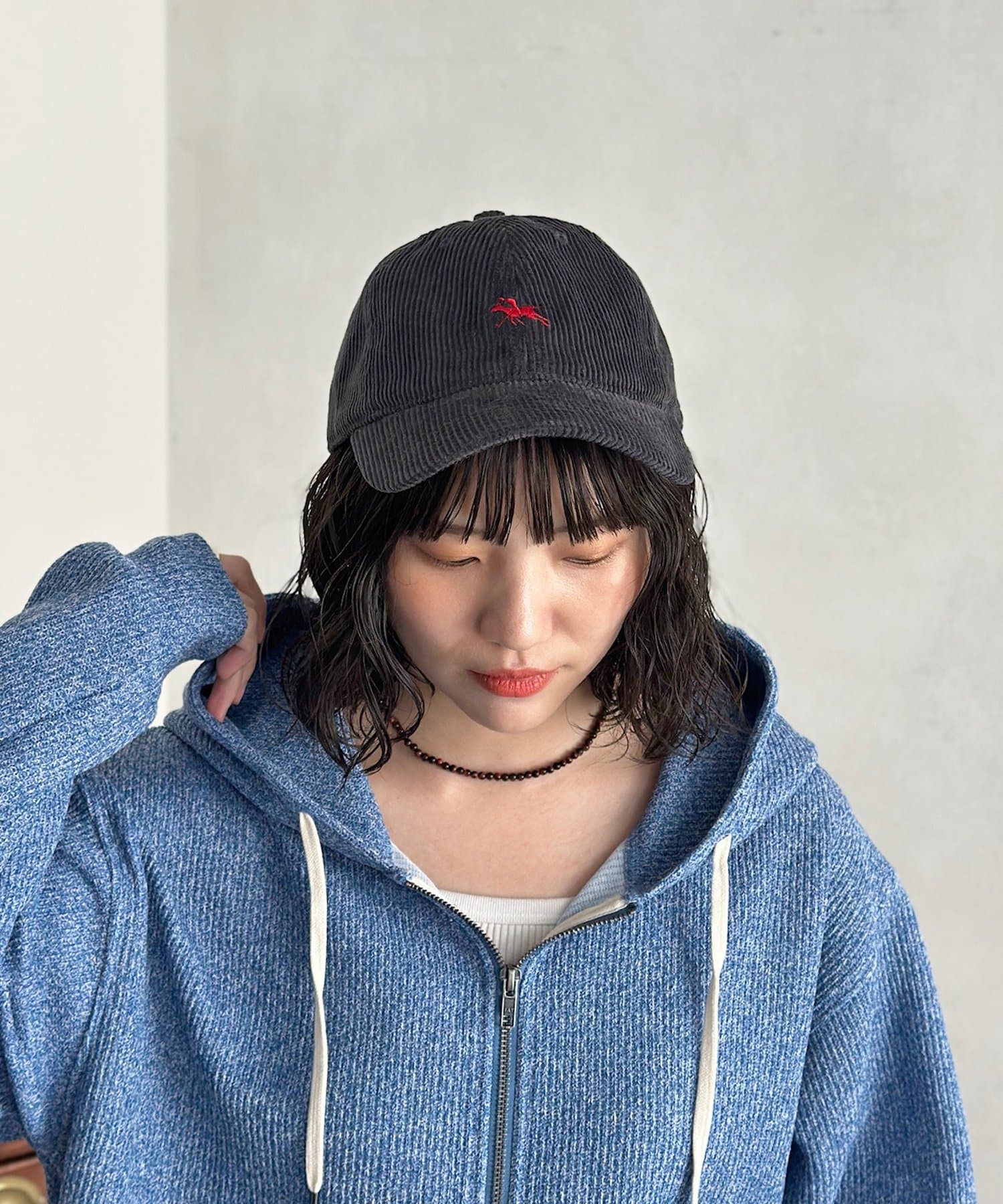 CPCM(シーピーシーエム) 【POLOCHAMPS】コーデュロイキャップ