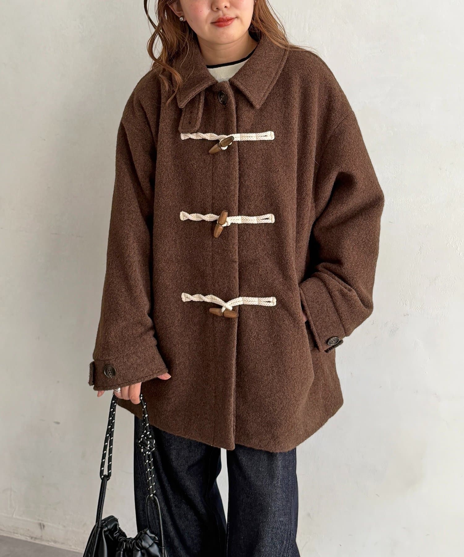 CPCM(シーピーシーエム) スライバーダッフルミドルコート