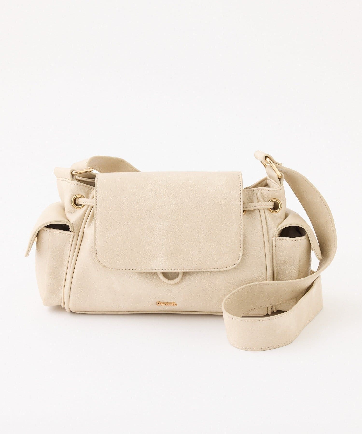 NICE CLAUP / OLIVE des OLIVE OUTLET(ナイスクラップ  / オリーブ デ オリーブ アウトレット) 【Seemi】サイドポケットバッグ