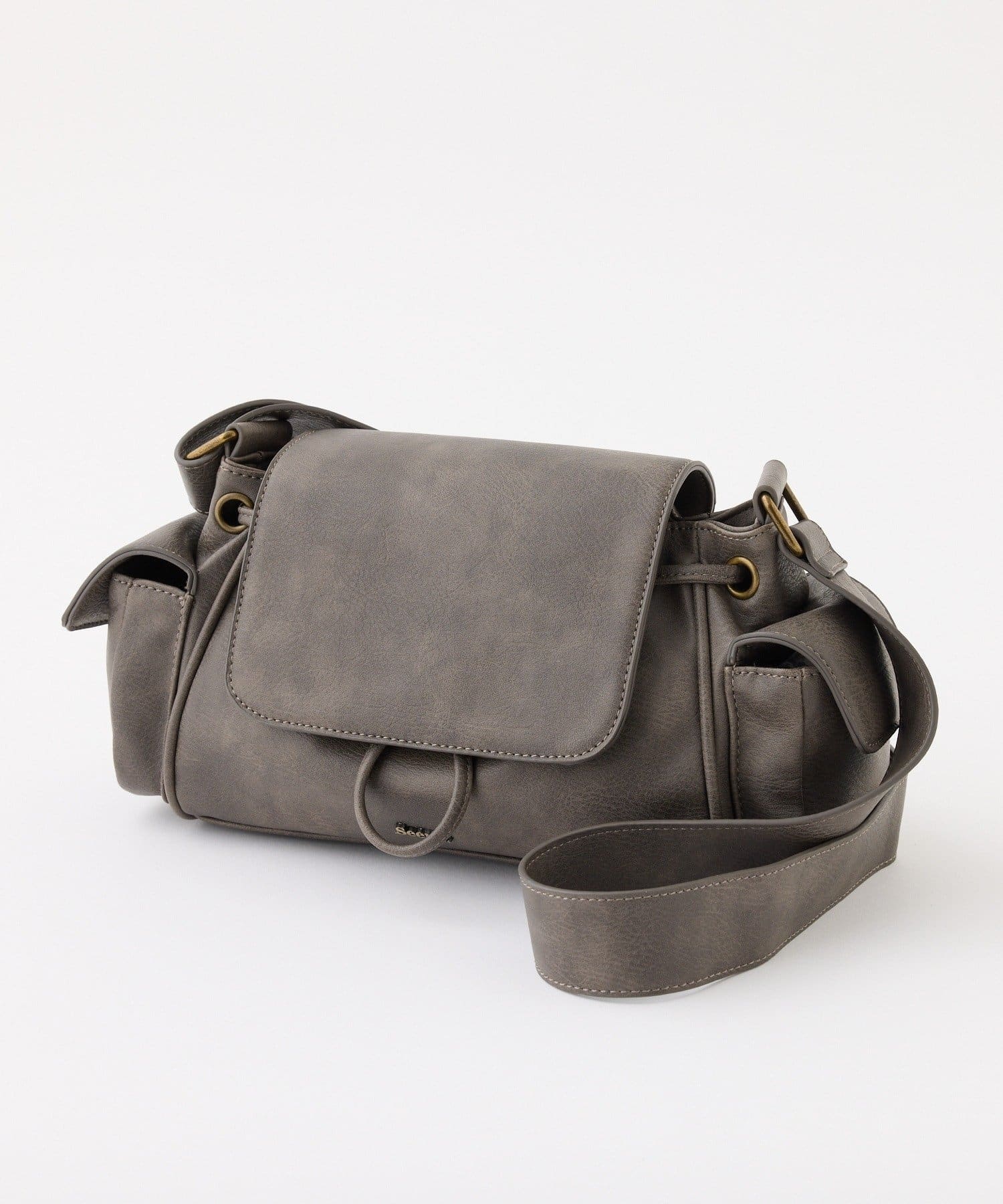 NICE CLAUP / OLIVE des OLIVE OUTLET(ナイスクラップ  / オリーブ デ オリーブ アウトレット) 【Seemi】サイドポケットバッグ