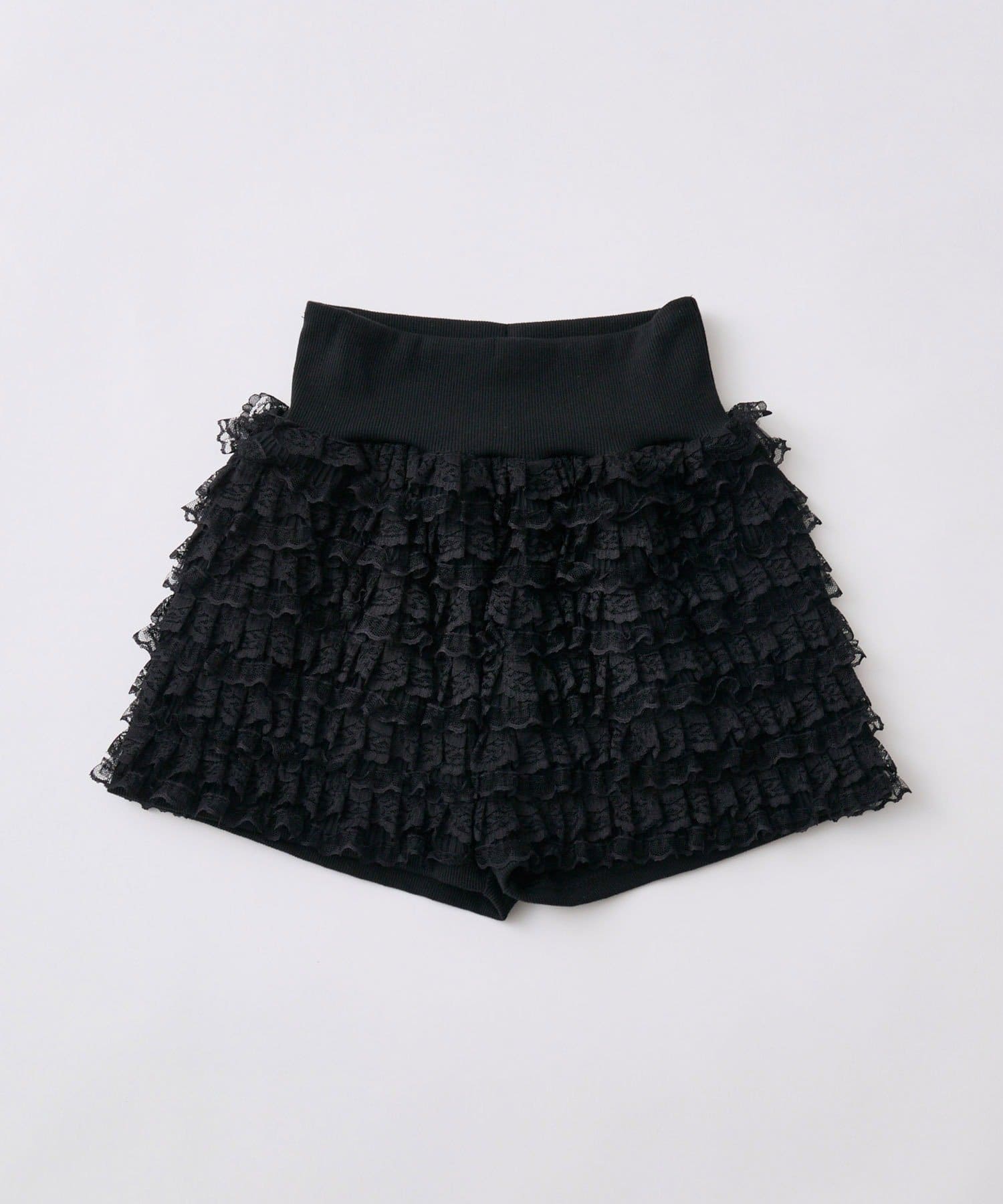 OLIVE des OLIVE(オリーブ デ オリーブ) 【Premium order】レースフリルショートパンツ