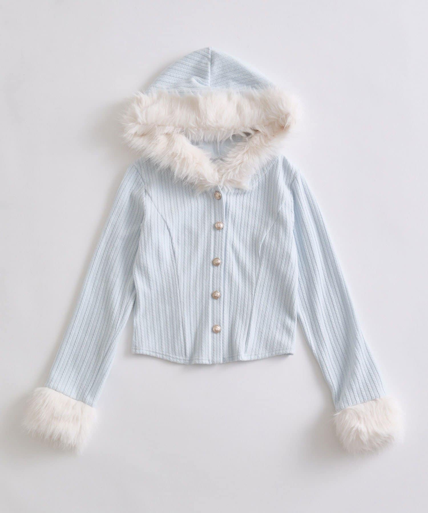 OLIVE des OLIVE(オリーブ デ オリーブ) 【Premium order】ケーブルパーカー