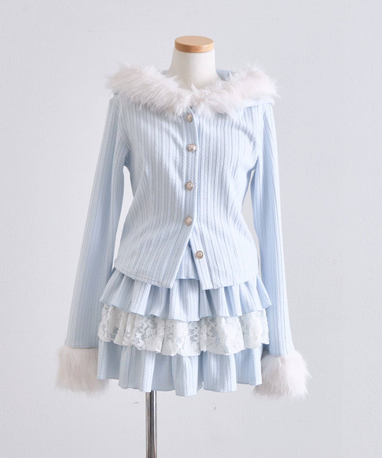 OLIVE des OLIVE(オリーブ デ オリーブ) 【Premium order】ケーブルパーカー