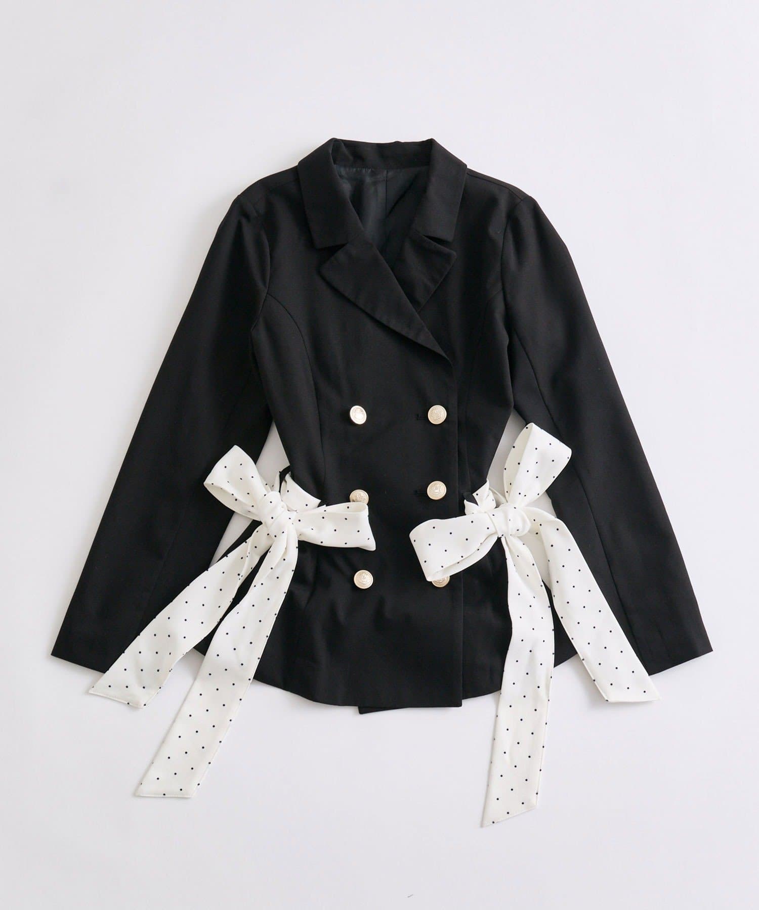 OLIVE des OLIVE(オリーブ デ オリーブ) 【Premium order】ペプラムテーラードジャケット