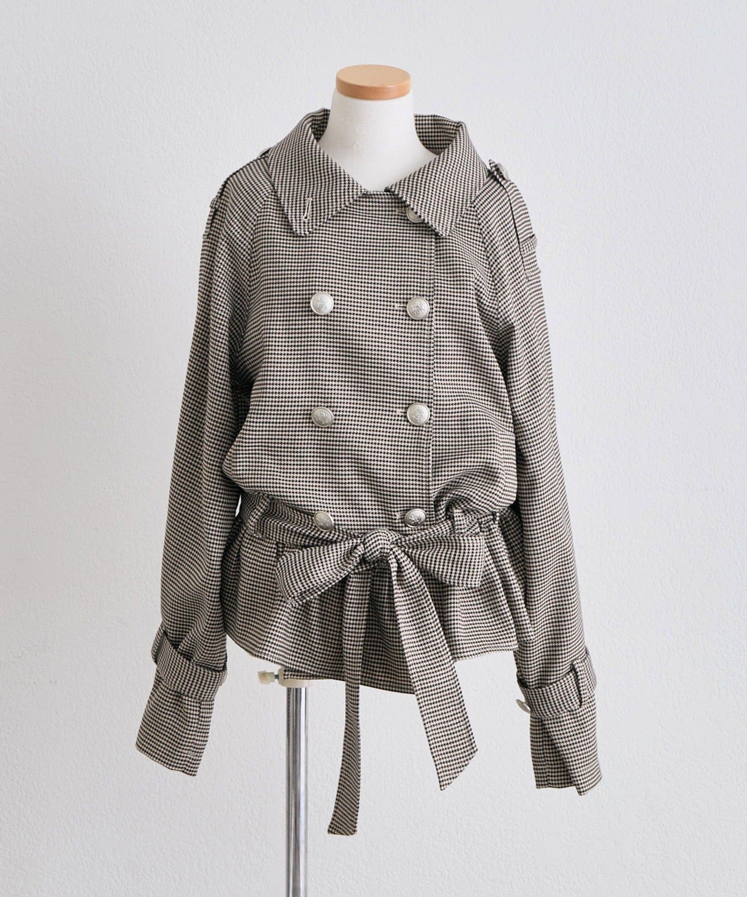 OLIVE des OLIVE(オリーブ デ オリーブ) 【Premium order】ペプラムトレンチコート