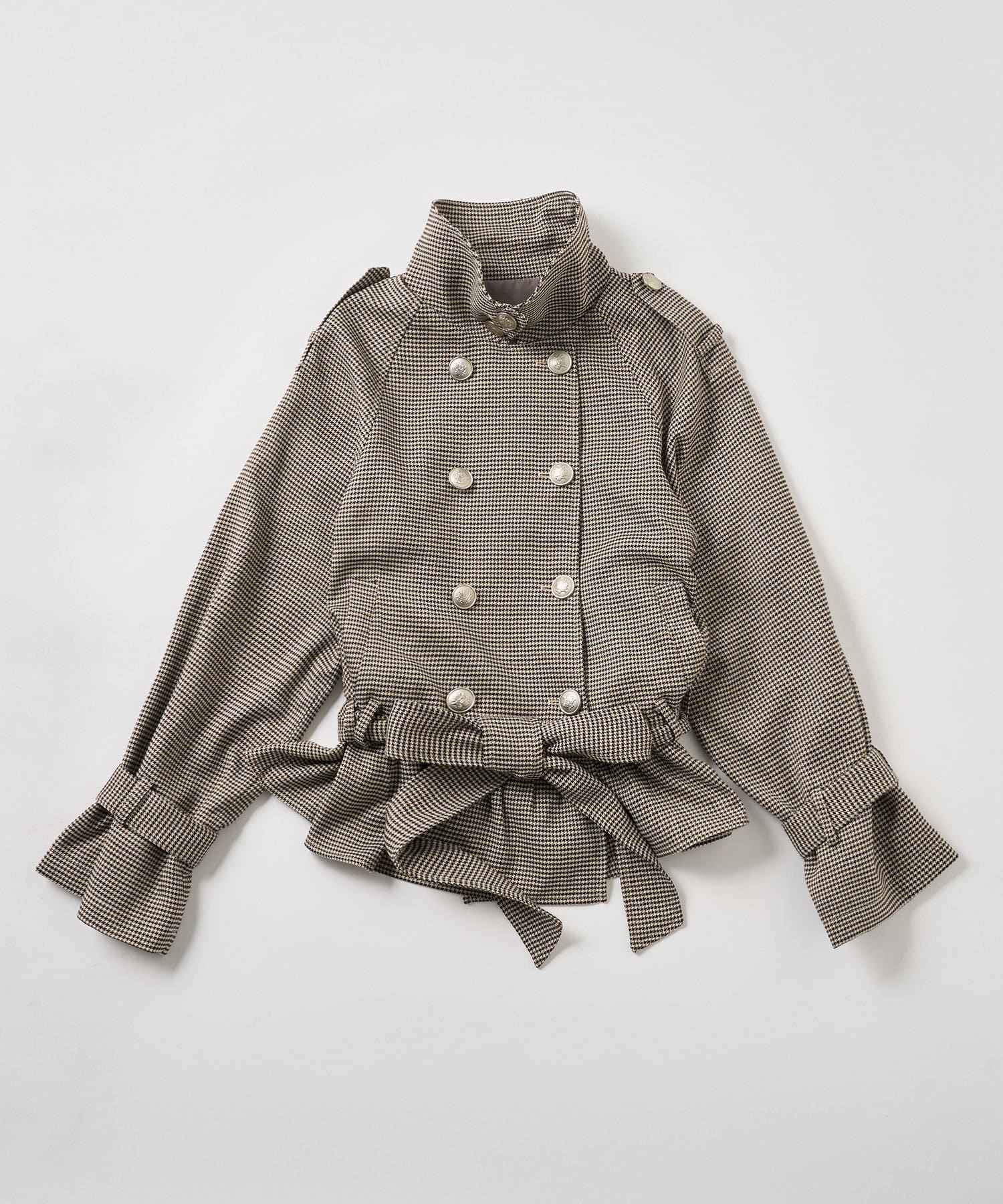 OLIVE des OLIVE(オリーブ デ オリーブ) 【Premium order】ペプラムトレンチコート