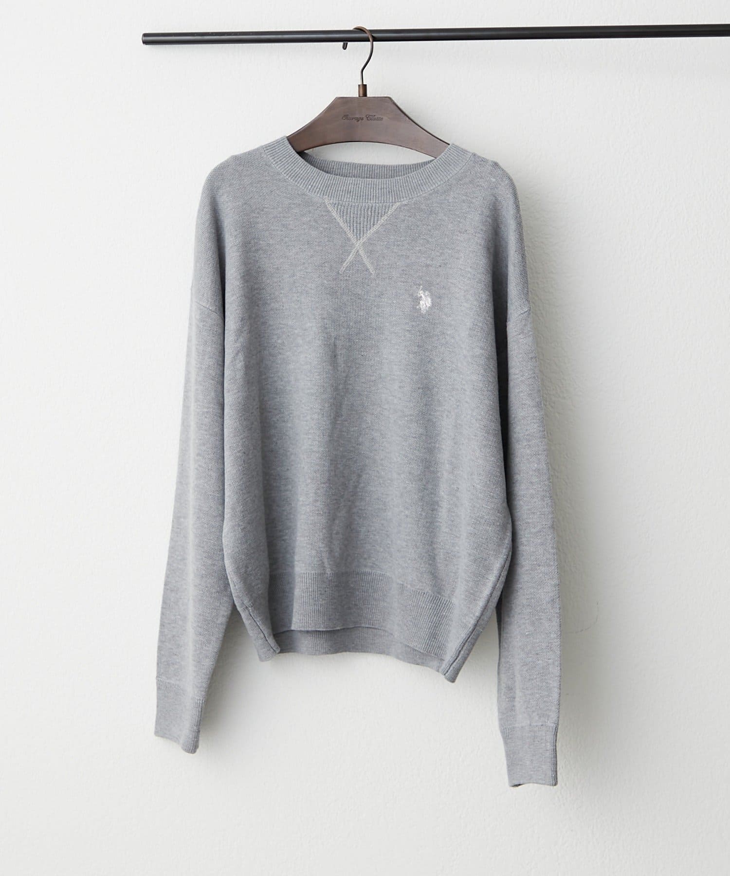 Remind me and forever(リマインドミーアンドフォーエバー) 【U.S. POLO ASSN.】スエットライクニットプルオーバー