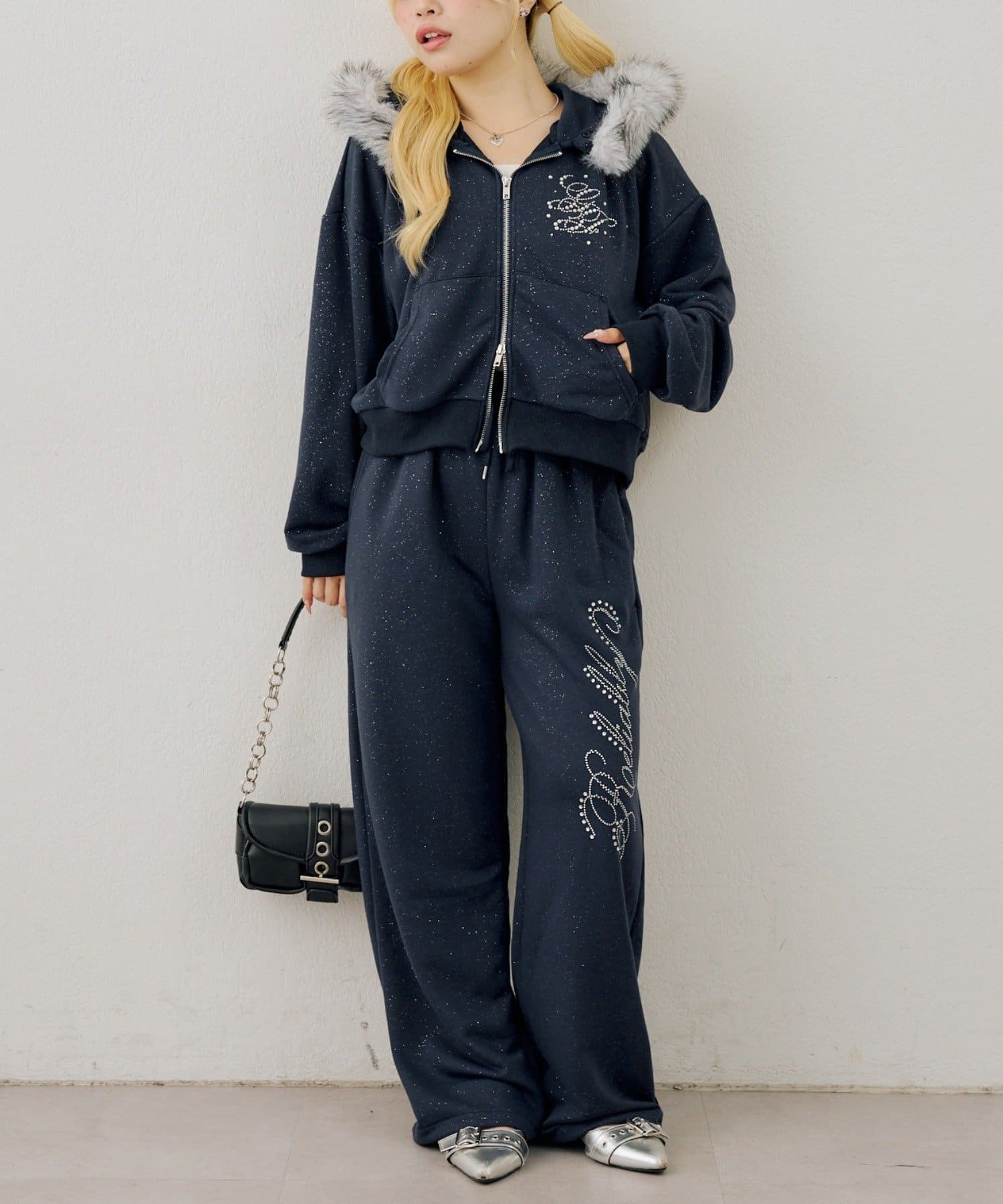 NICE CLAUP / OLIVE des OLIVE OUTLET(ナイスクラップ  / オリーブ デ オリーブ アウトレット) 【ANOTHER BRANCH】フェイクファー付パーカーセット