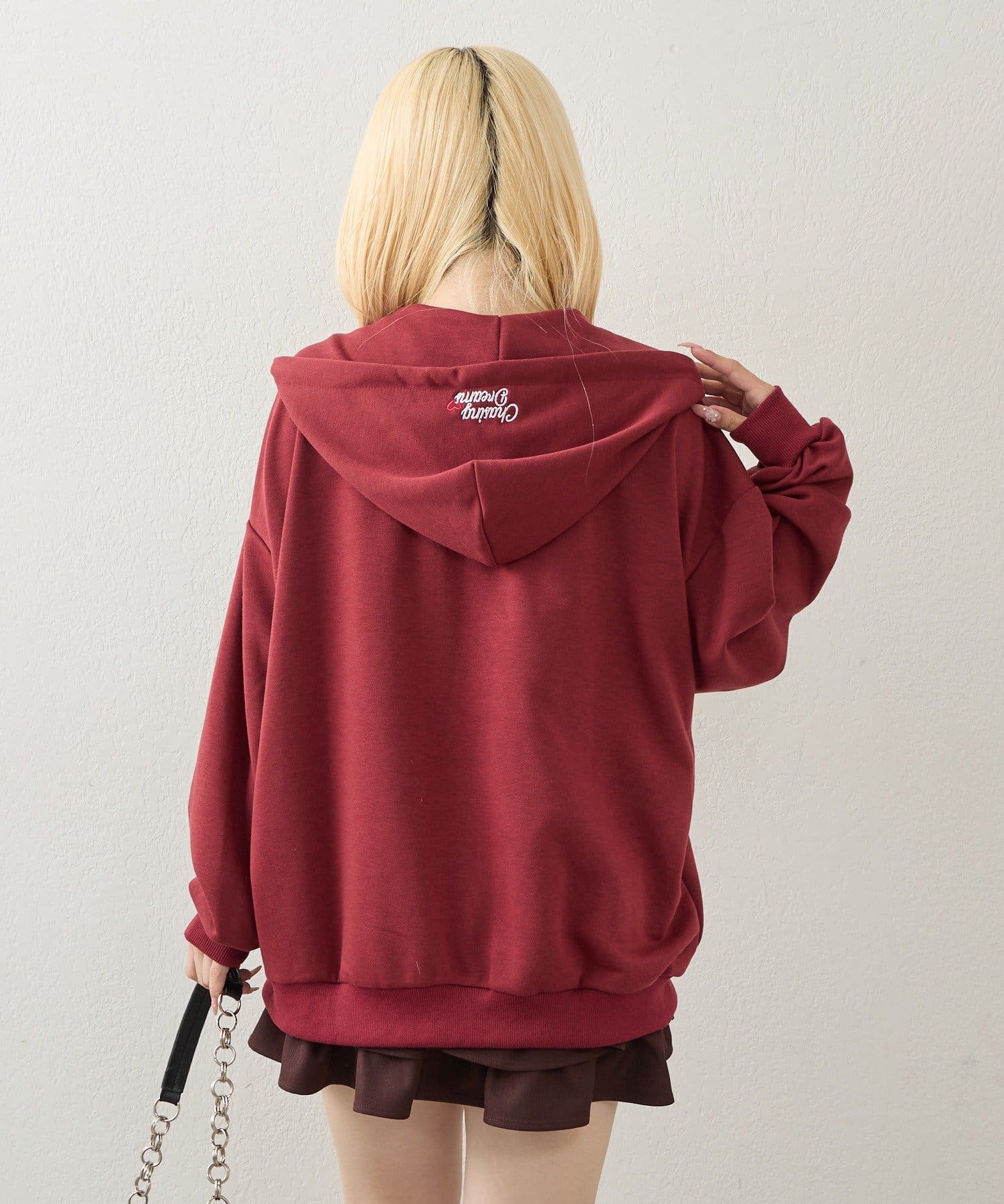 NICE CLAUP / OLIVE des OLIVE OUTLET(ナイスクラップ  / オリーブ デ オリーブ アウトレット) 【ANOTHER BRANCH】裏毛BIGロゴパーカー