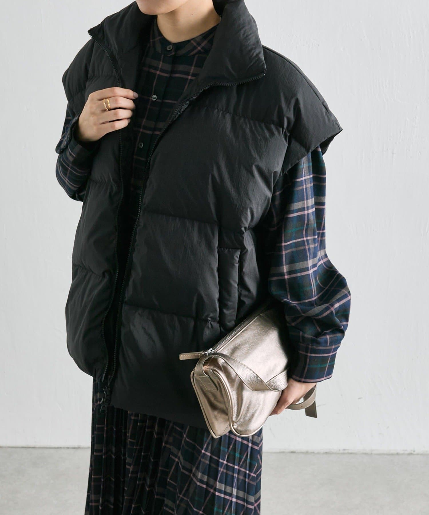 ear PAPILLONNER(イア パピヨネ) 《一部店舗＆WEB限定カラーあり》リサイクルダウンベスト【SUM1 STYLE（スミスタイル）】