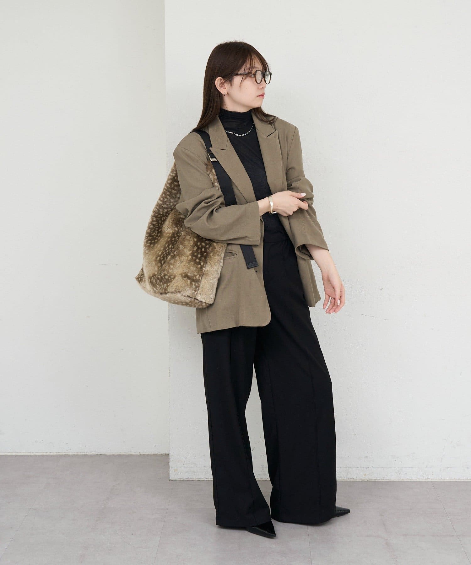 russet(ラシット) 《PALCLOSET・店舗限定アイテム》バンビ柄ホーボーバッグ