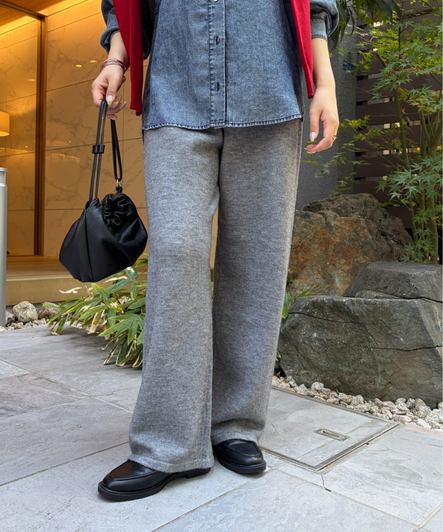 Jena　espace merveilleux(ジェナ　エスパスメルヴェイユ) ニットパンツ