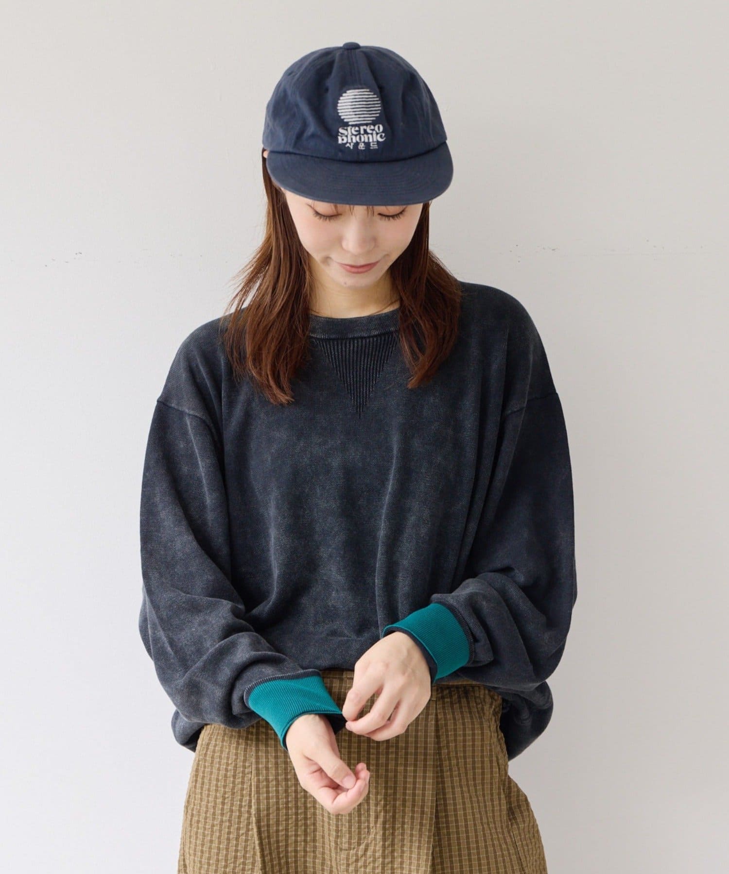CIAOPANIC TYPY(チャオパニックティピー) スウェットライクヴィンテージニット