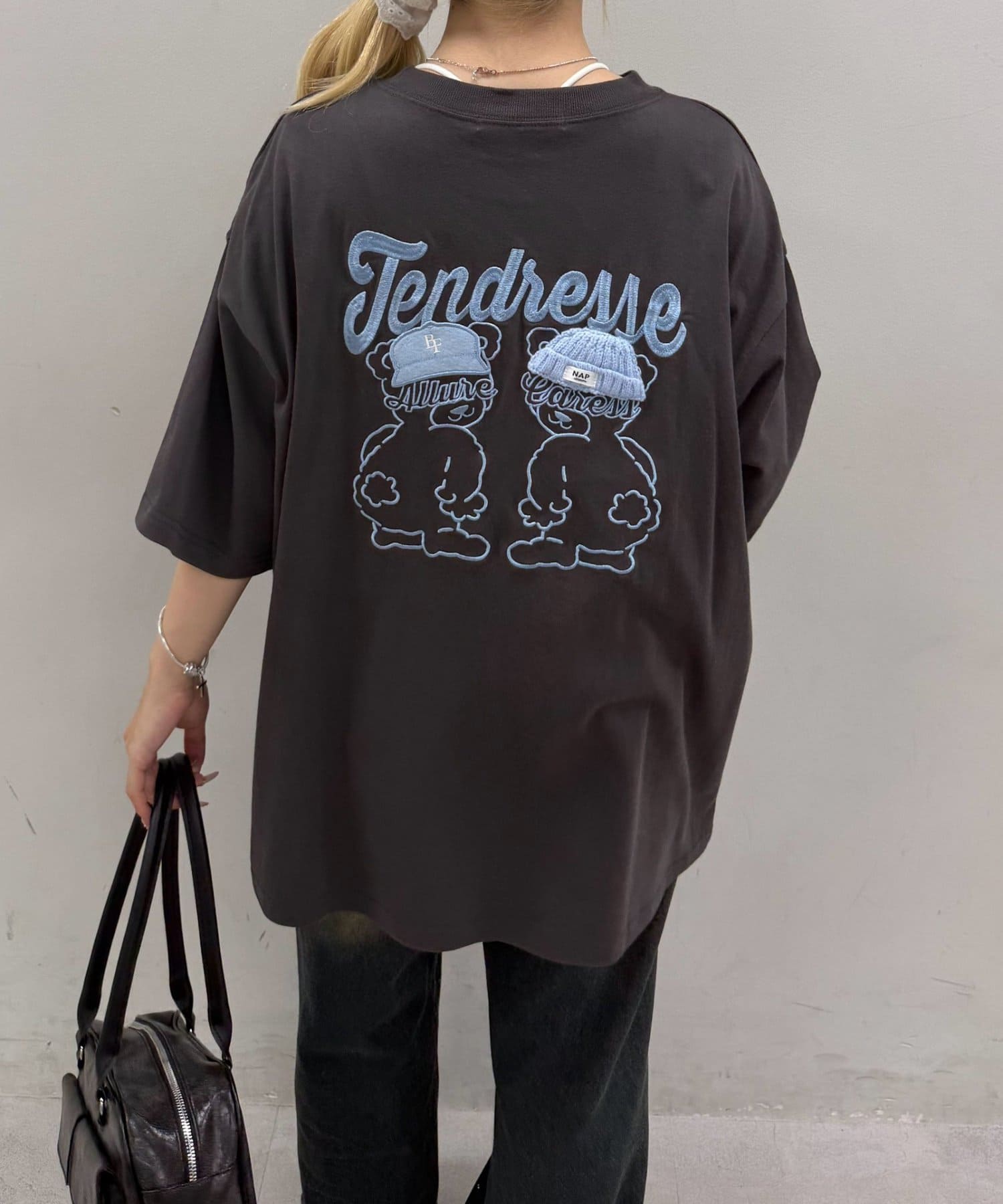 NICE CLAUP / OLIVE des OLIVE OUTLET(ナイスクラップ  / オリーブ デ オリーブ アウトレット) 【ANOTHER BRANCH】ベアーニット帽TEE