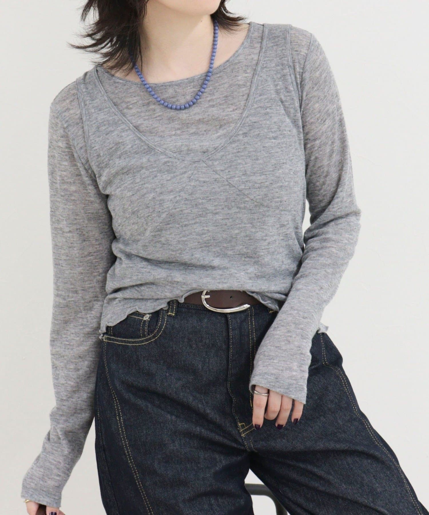 FREDY & GLOSTER(フレディ アンド グロスター) レイヤードタンクセットロンTシャツ
