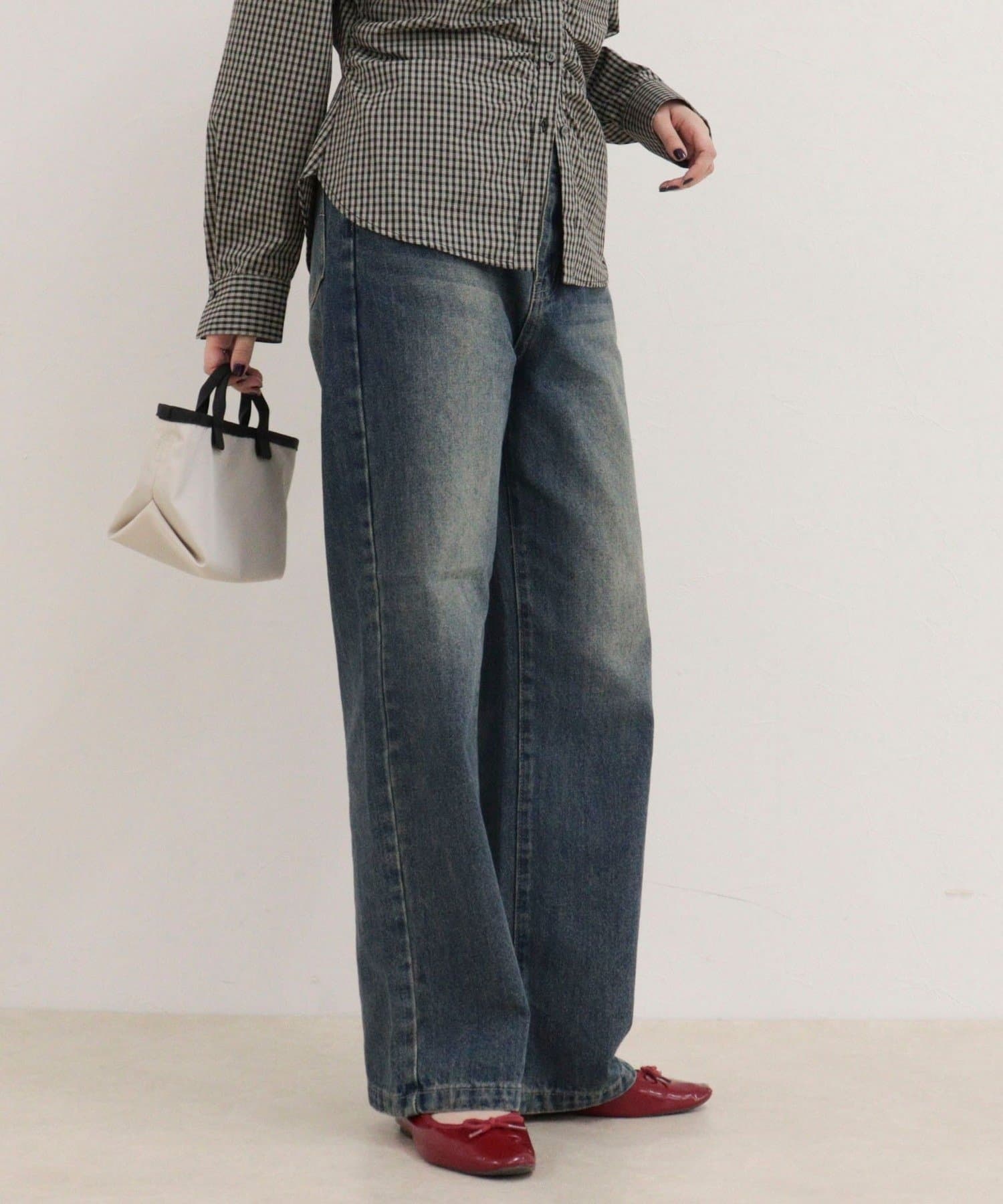 FREDY & GLOSTER(フレディ アンド グロスター) Dual Hem Lace Denim
