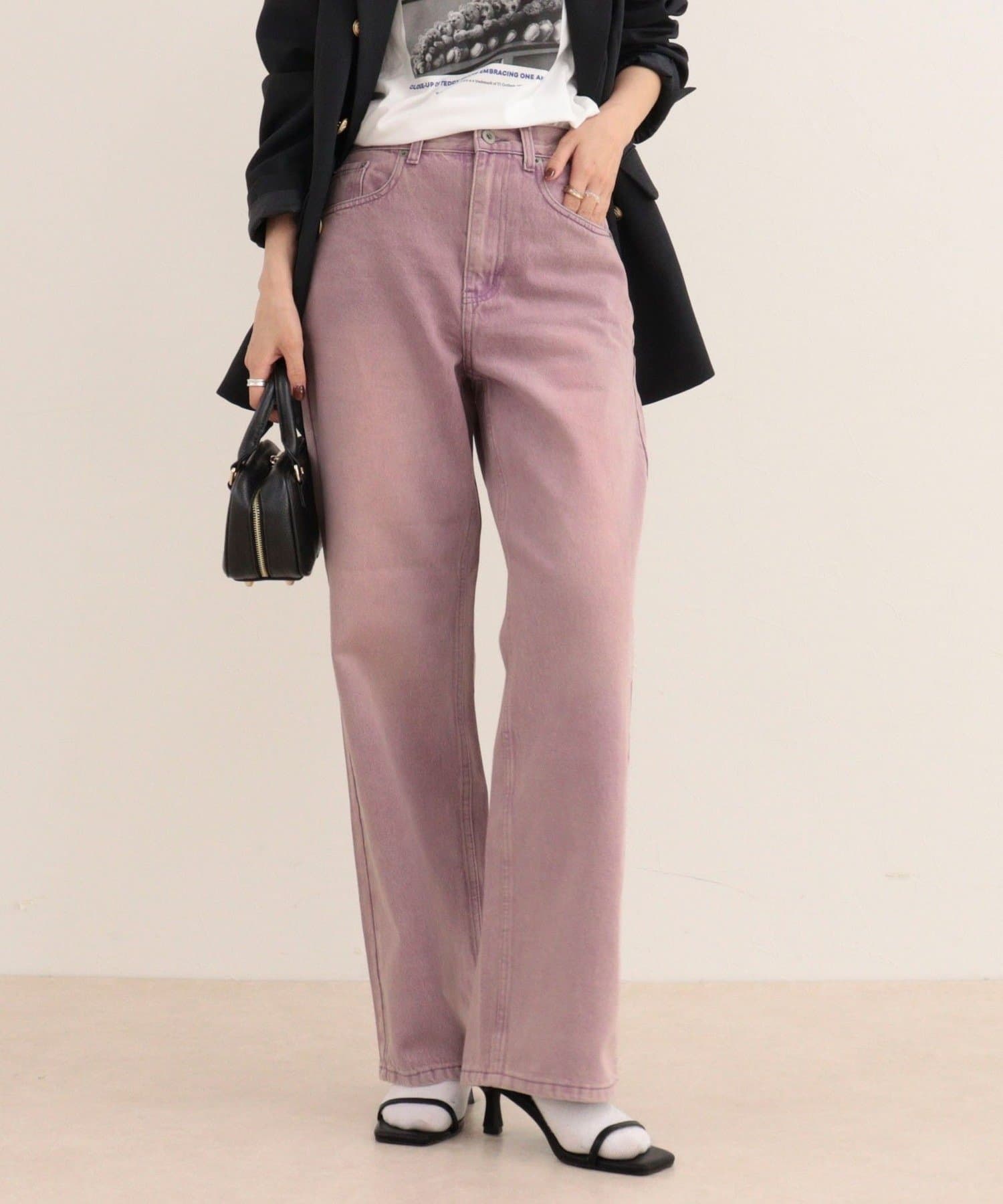 FREDY & GLOSTER(フレディ アンド グロスター) Soft color straight Denim