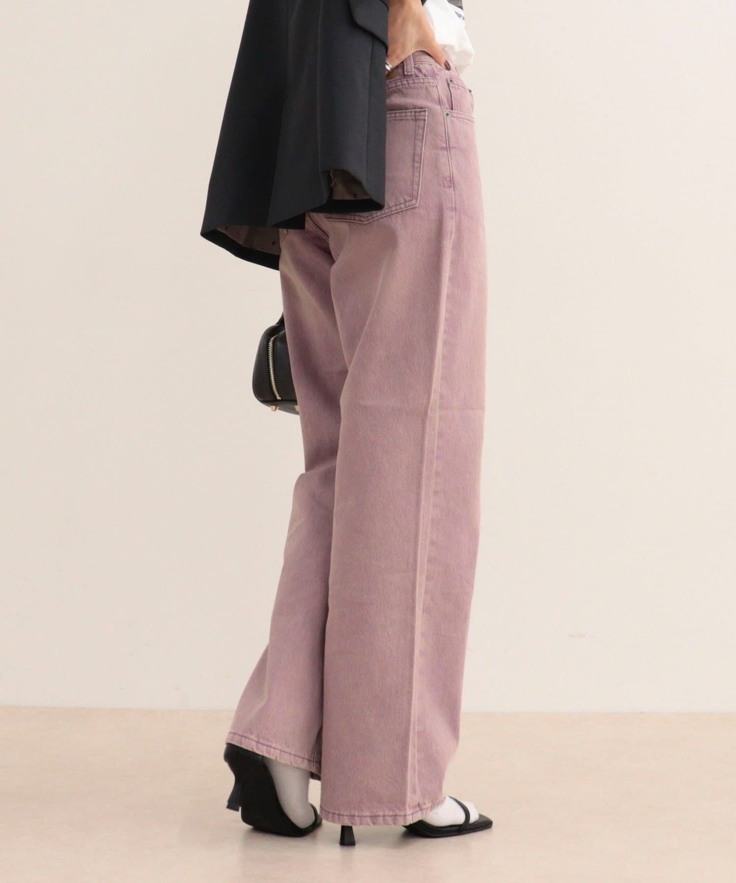FREDY & GLOSTER(フレディ アンド グロスター) Soft color straight Denim