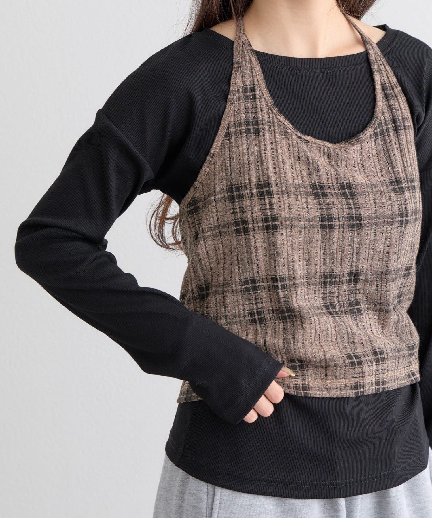 COLONY 2139(コロニー トゥーワンスリーナイン) 【PIKO企画/一部WEB限定】アソートホルターネックキャミソール&Tシャツ