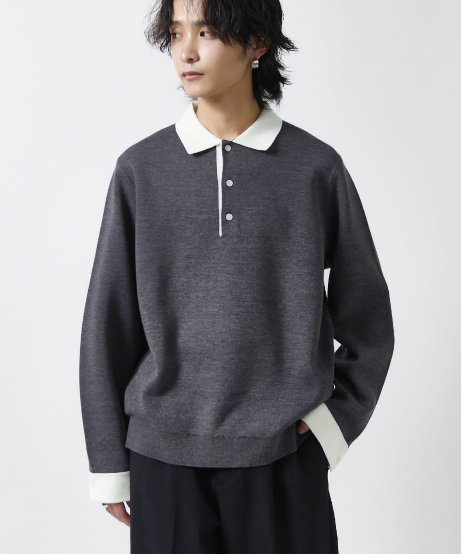 Lui's(ルイス) ラガーニットポロ