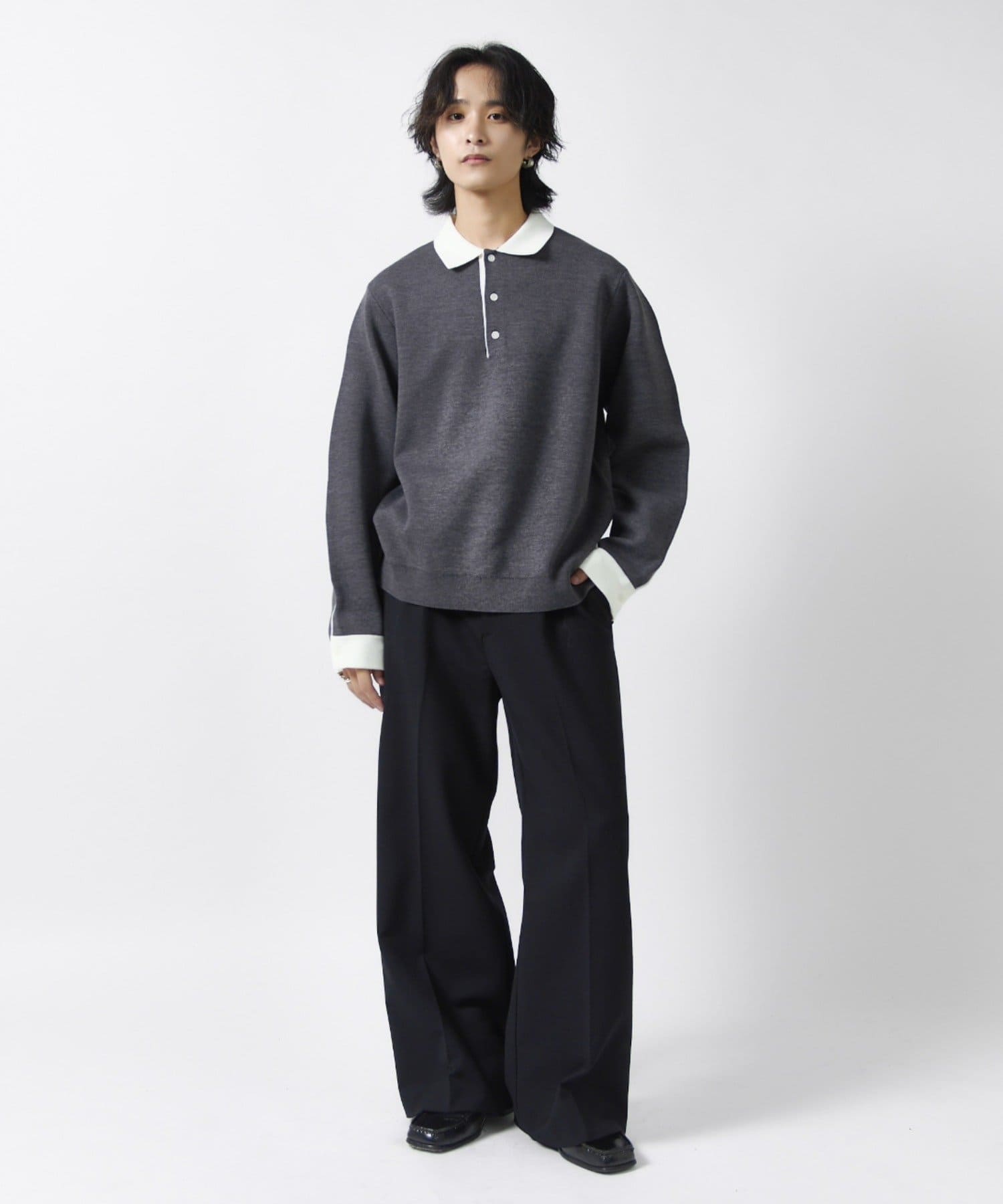 Lui's(ルイス) ラガーニットポロ