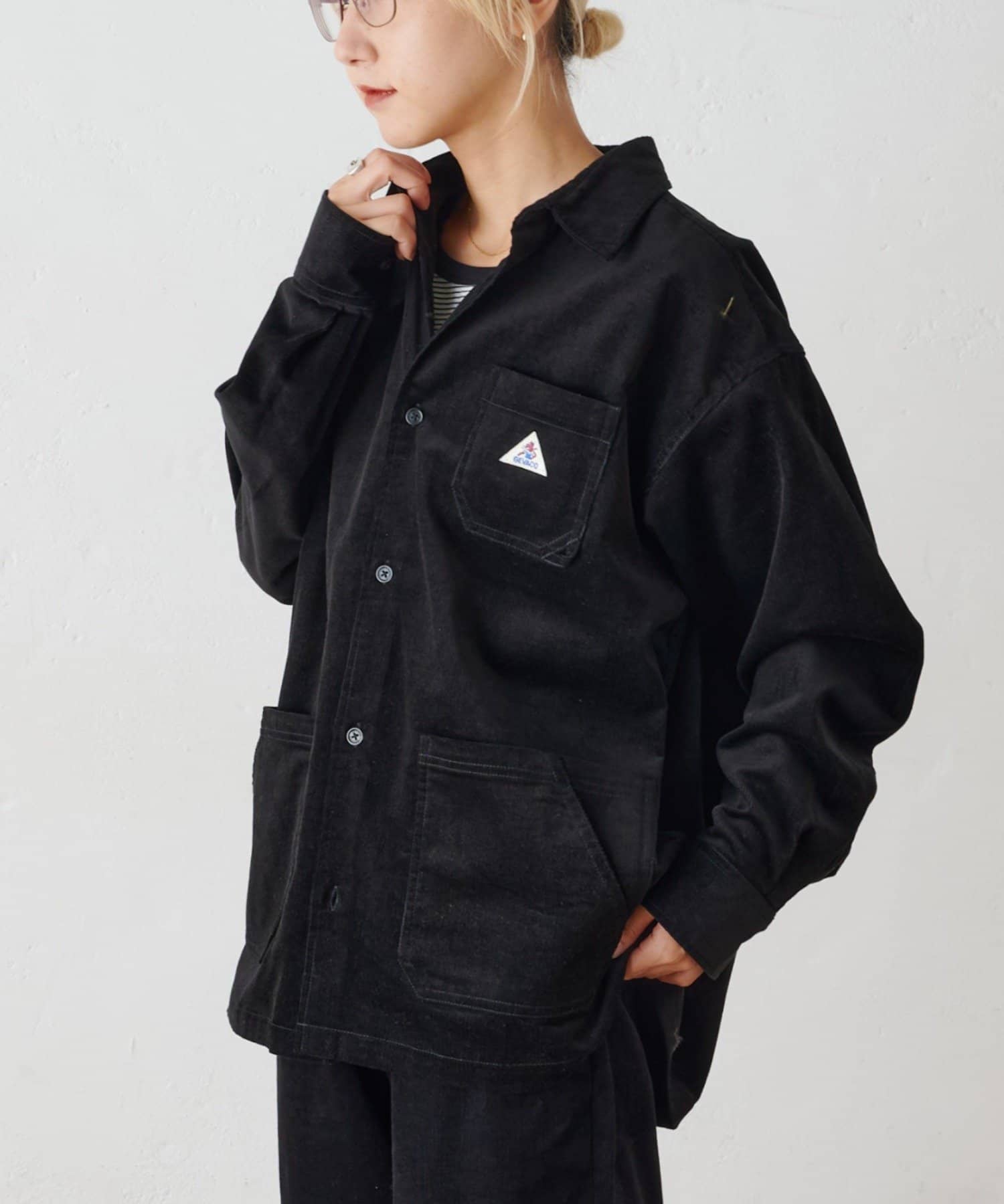 CIAOPANIC TYPY(チャオパニックティピー) 【26Winter展示会 出展商品】【GEVACO】コーデュロイワークシャツJKT