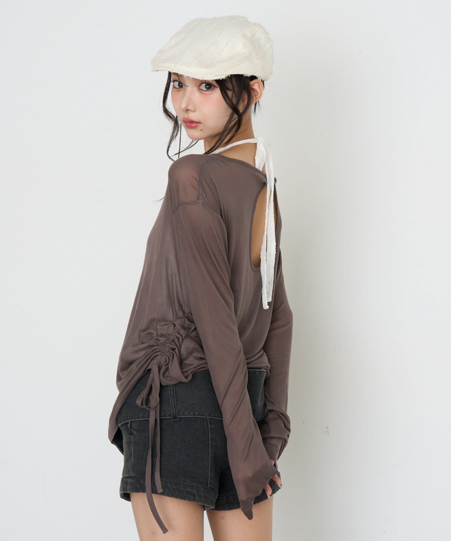 OUTLET(アウトレット) 【RAY CASSIN】シアールーズロゴTシャツ