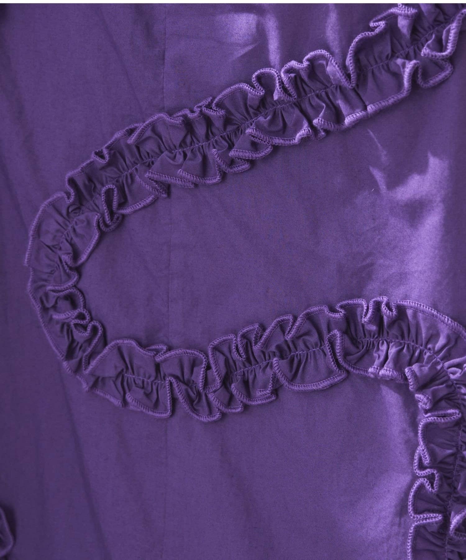 GALLARDAGALANTE(ガリャルダガランテ) 【Dhritië】コード刺繍ハイネックシャツ