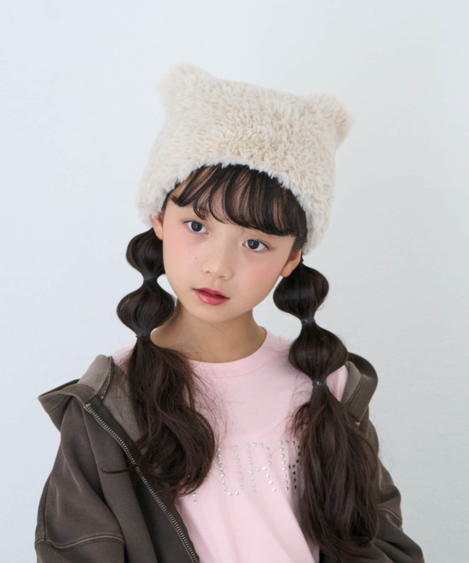 CIAOPANIC TYPY(チャオパニックティピー) 【KIDS/ZO限カラーあり】ねこみみファー帽