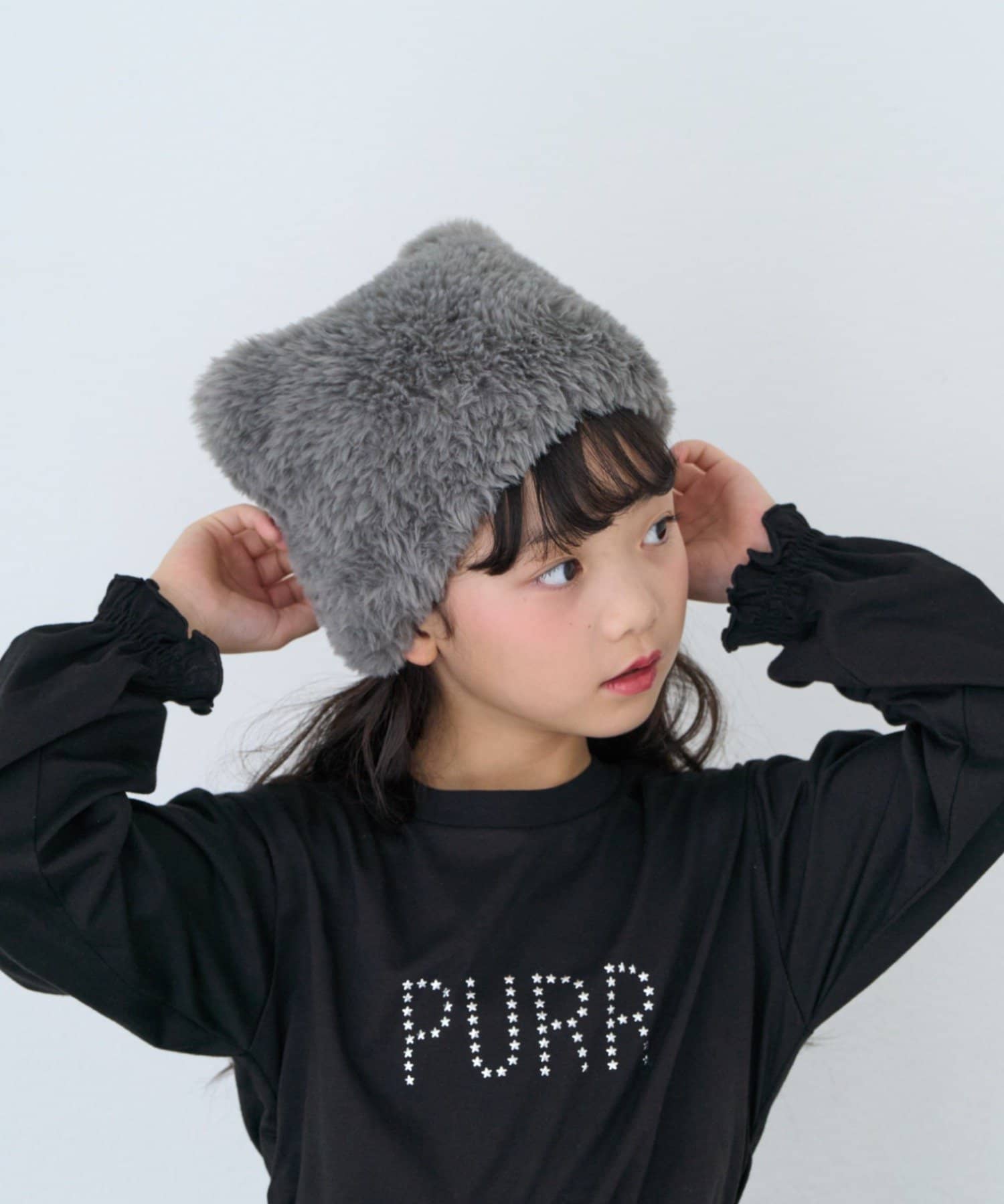 CIAOPANIC TYPY(チャオパニックティピー) 【KIDS/ZO限カラーあり】ねこみみファー帽