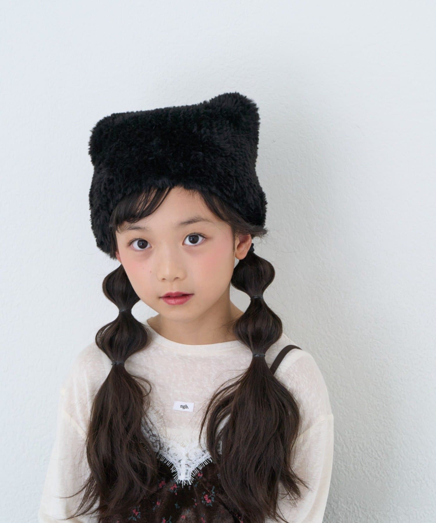 CIAOPANIC TYPY(チャオパニックティピー) 【KIDS/ZO限カラーあり】ねこみみファー帽