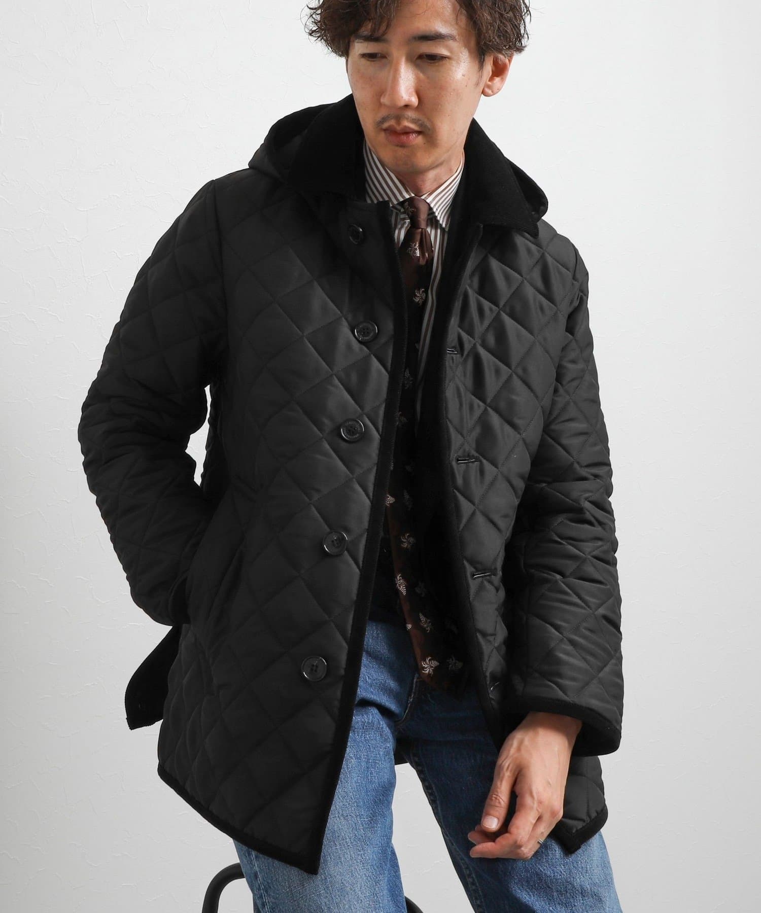 NOLLEY'S(ノーリーズ) 【Traditional Weatherwear】別注 DERBY MIDDLE キルティングジャケット 26AW