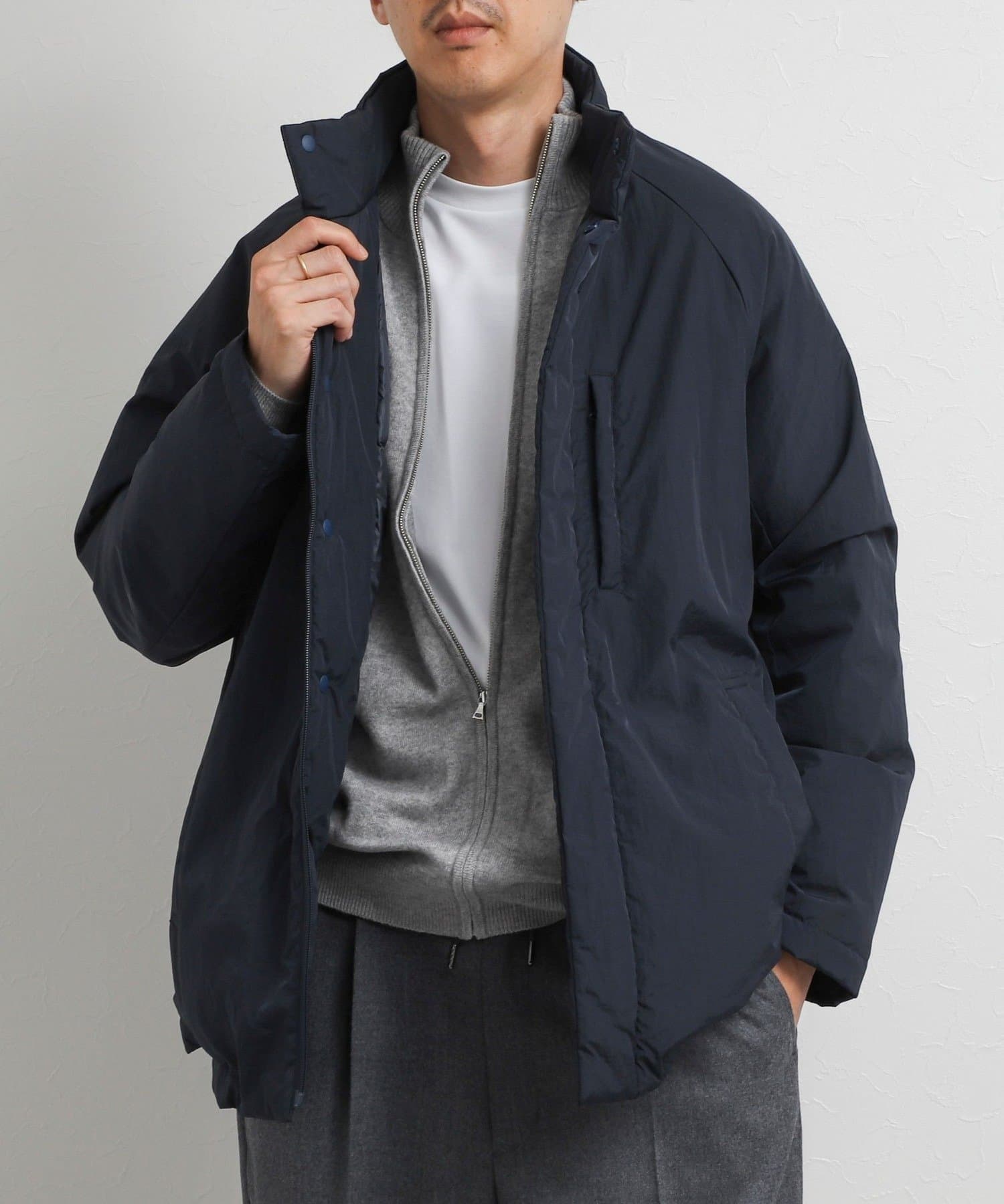 NOLLEY'S(ノーリーズ) 【TAION/タイオン】別注 スタンドダウンミドル 26AW