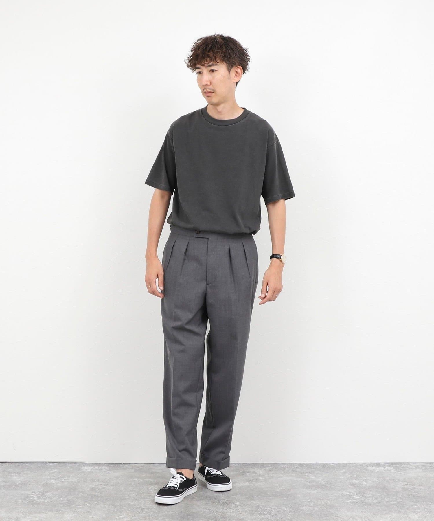 NOLLEY'S(ノーリーズ) 【BECシリーズ】PIGMENT DYE BIO WASH ピグメント染め オーバーサイズTシャツ