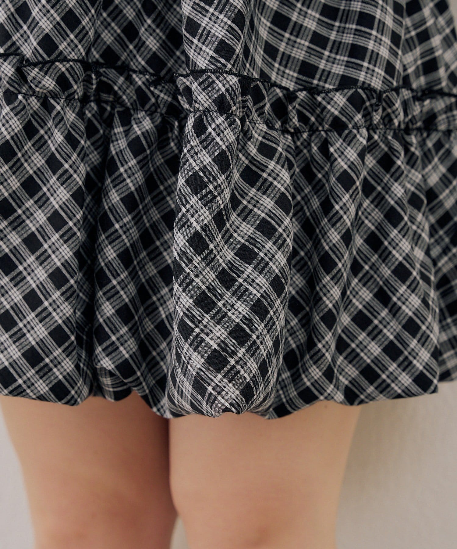 NICE CLAUP / OLIVE des OLIVE OUTLET(ナイスクラップ  / オリーブ デ オリーブ アウトレット) 【continuer】ティアードバルーンチュニック