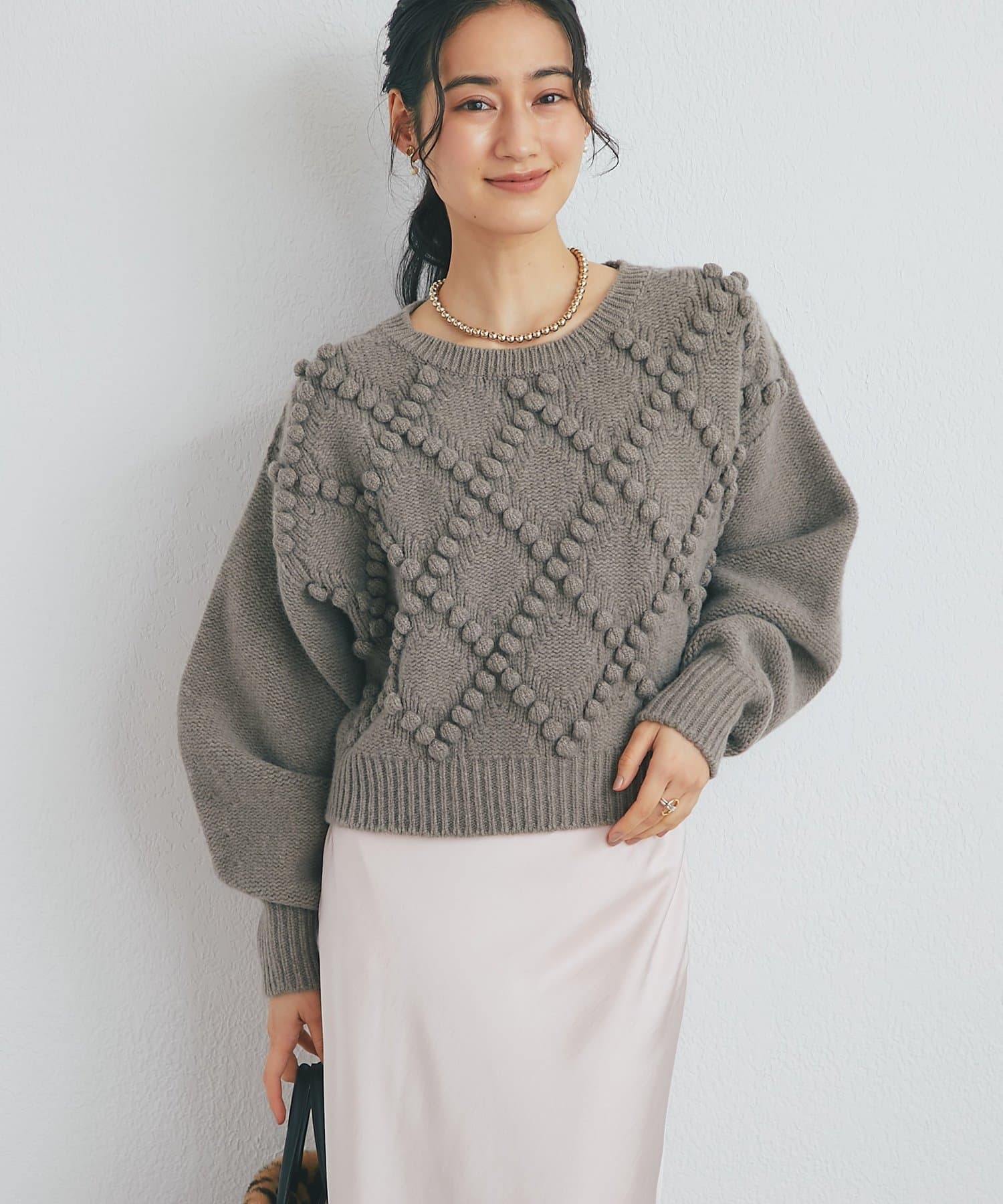 La boutique BonBon(ラブティックボンボン) ポップコーンニット
