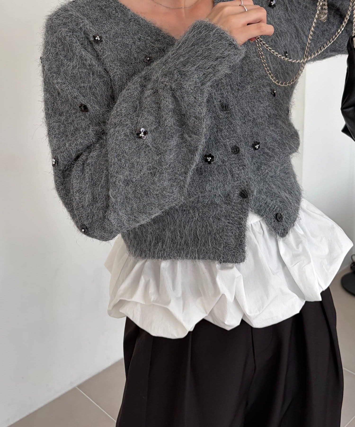 CAPRICIEUX LE'MAGE(カプリシュレマージュ) バルーンキャミ