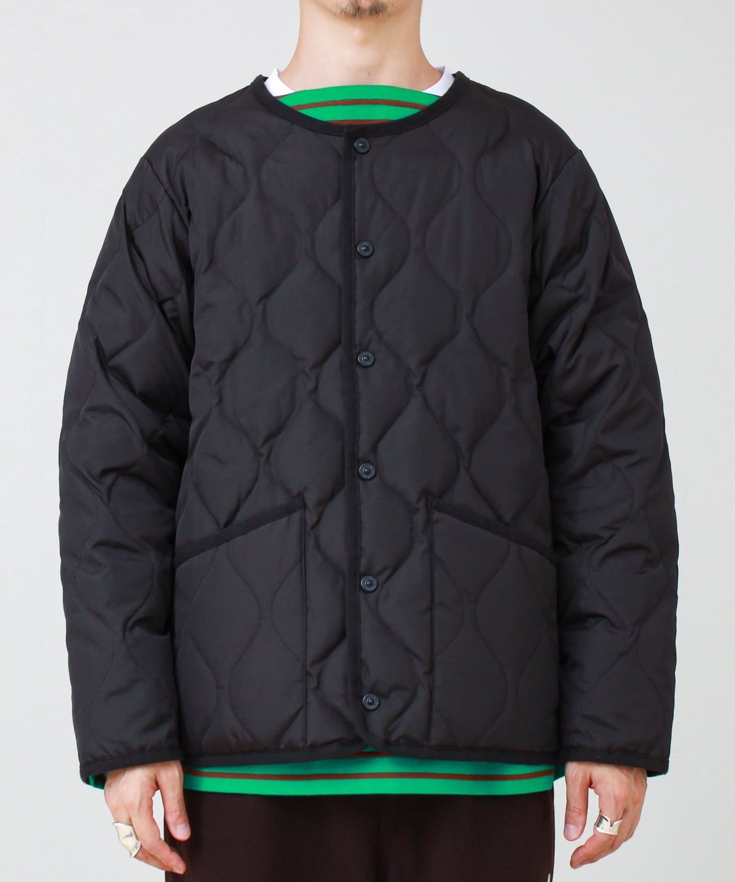 FREDY & GLOSTER(フレディ アンド グロスター) 【WEB限定】【TAION】別注 ミリタリー クルーネック ライナージャケット
