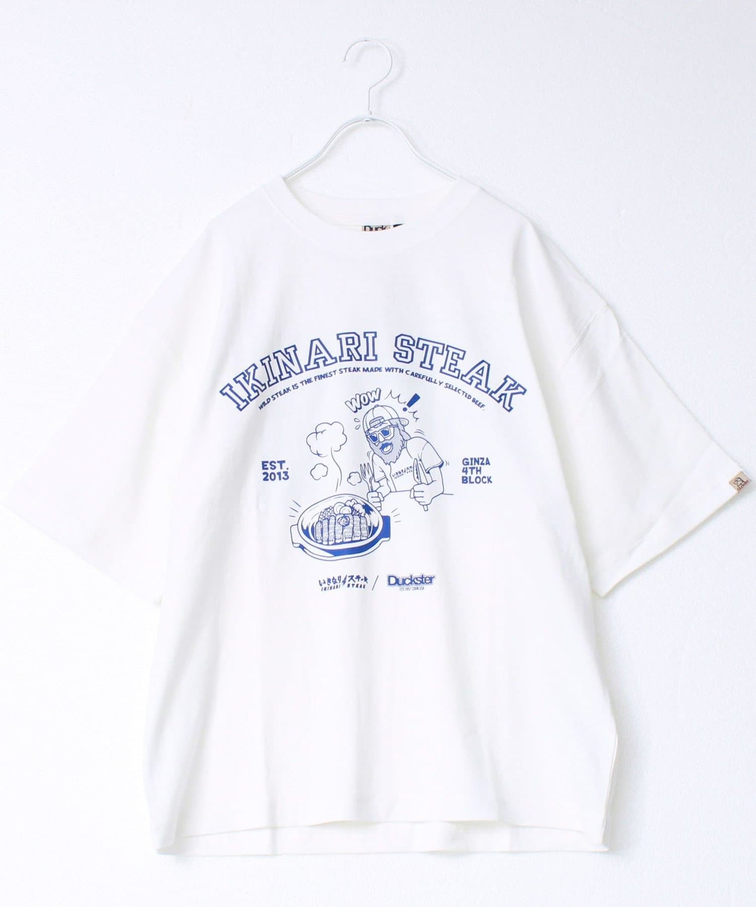 FREDY & GLOSTER(フレディ アンド グロスター) 【Duckster×いきなりステーキ】カレッジTEE