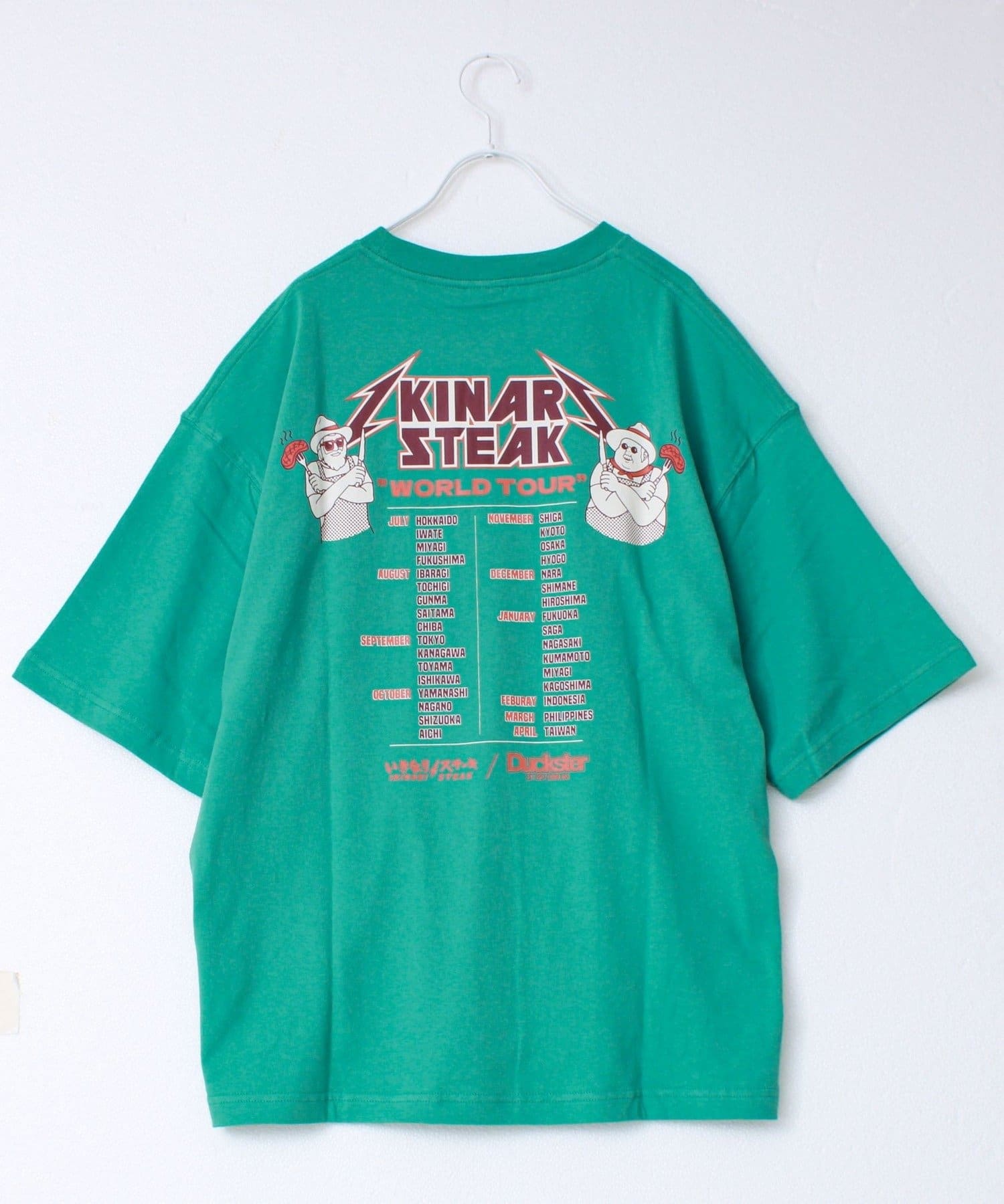 FREDY & GLOSTER(フレディ アンド グロスター) 【Duckster×いきなりステーキ】ツアーTEE