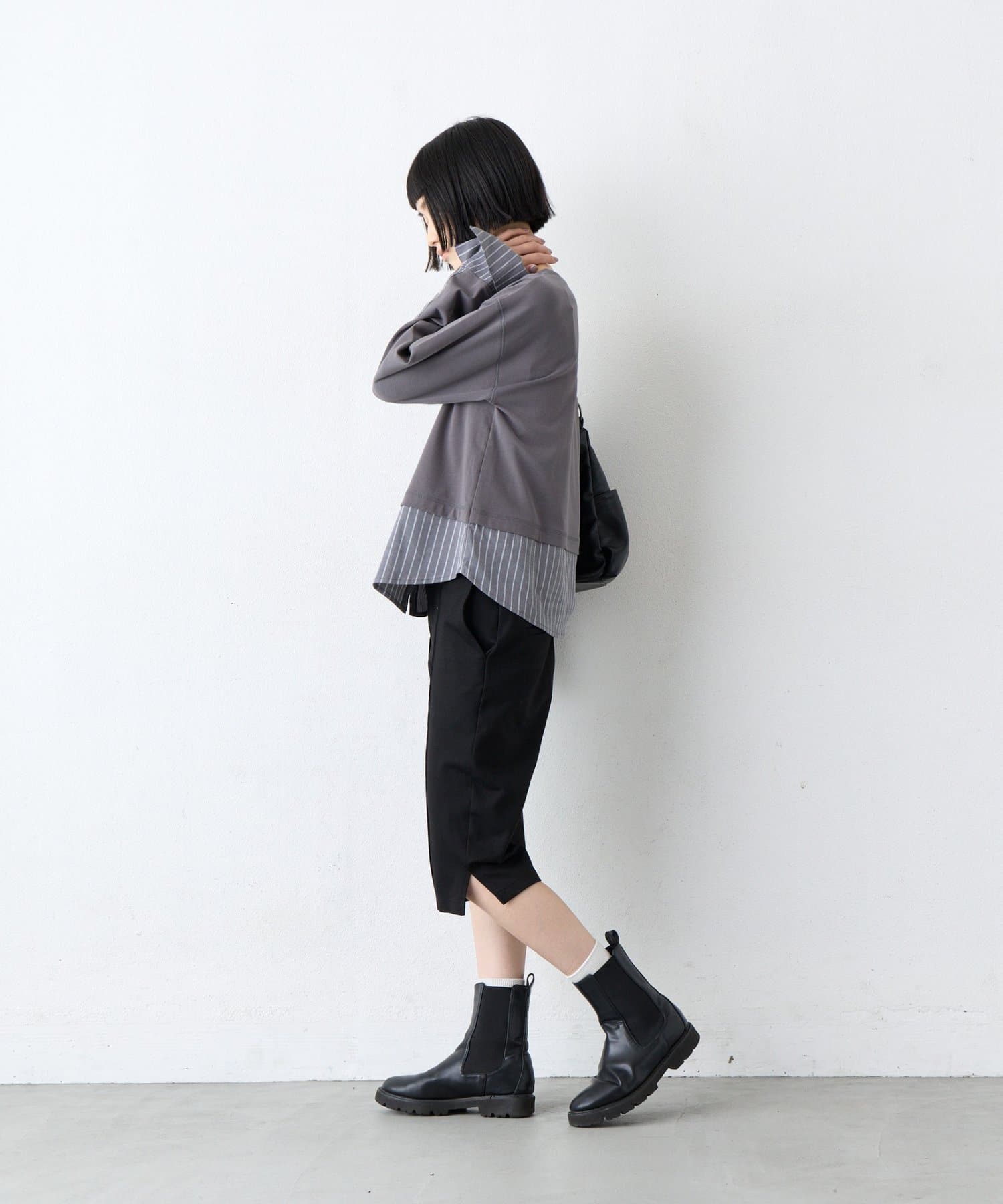 CIAOPANIC TYPY(チャオパニックティピー) ∴シャツドッキングロンTee