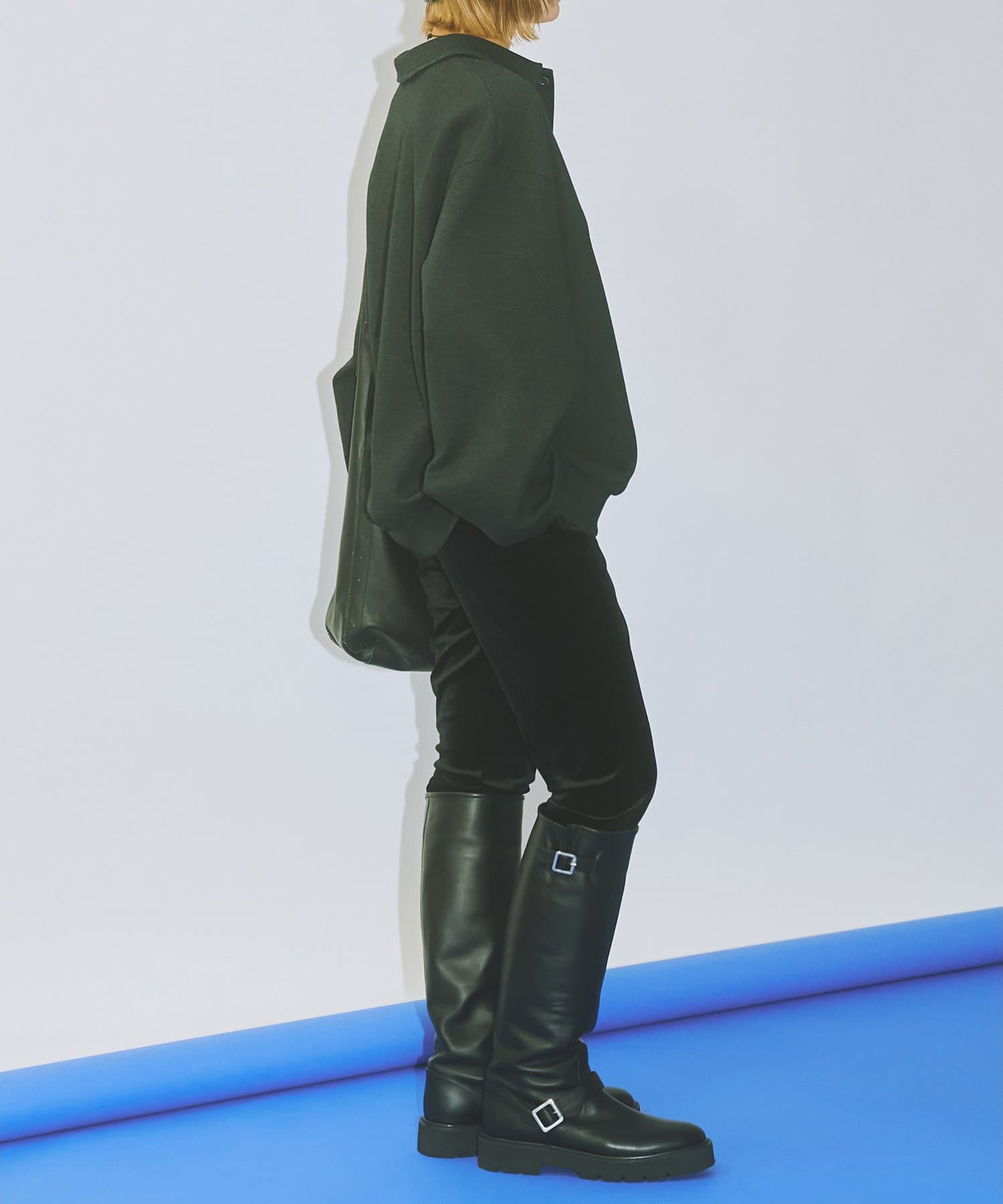 Whim Gazette(ウィム ガゼット) ＜10/1インスタLIVEご紹介アイテム＞〈WEB限定〉【Nuition】ロゴポロスウェット