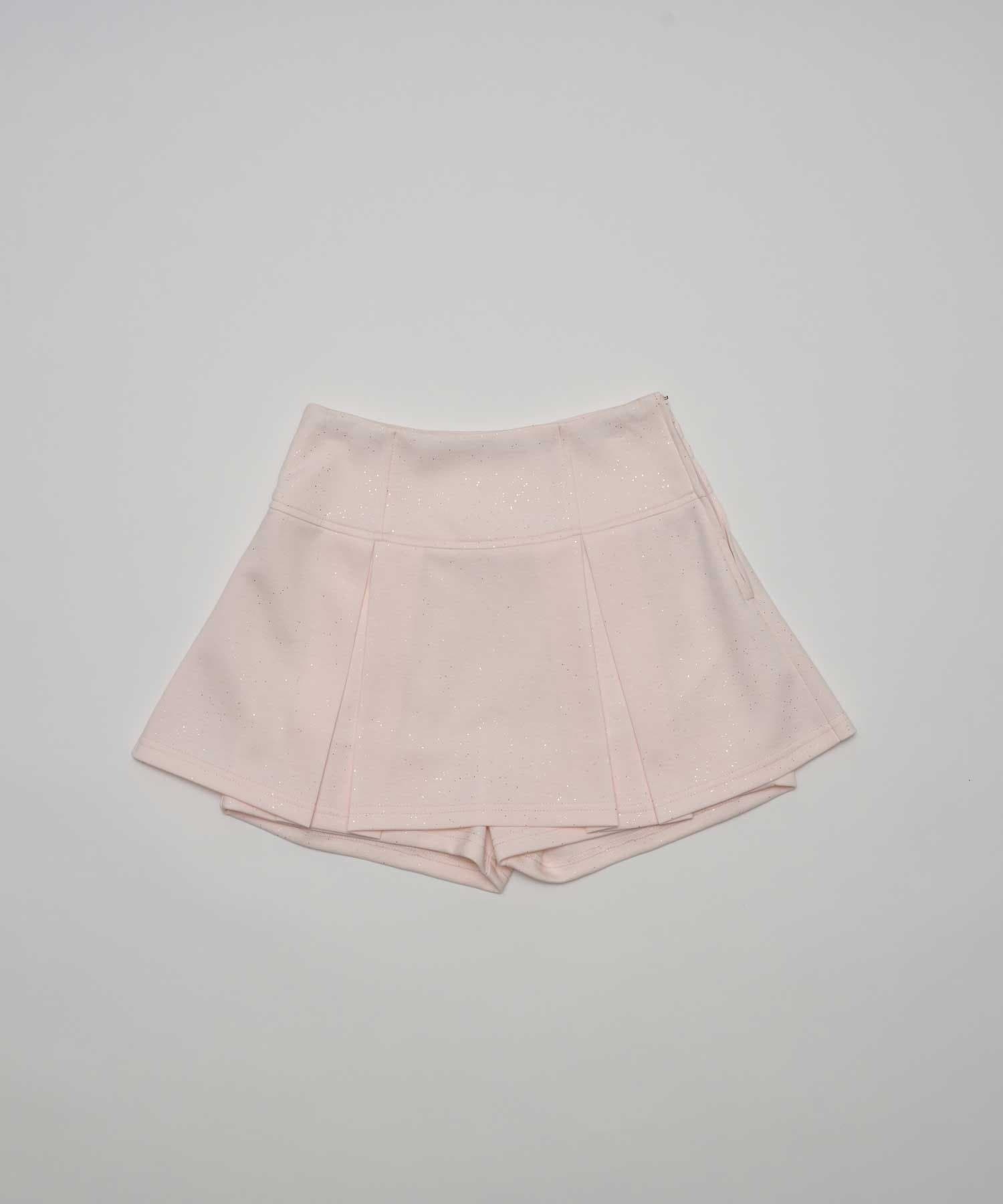 Belle Charme(ベルシャルム) Sparkle Pleats Skirt