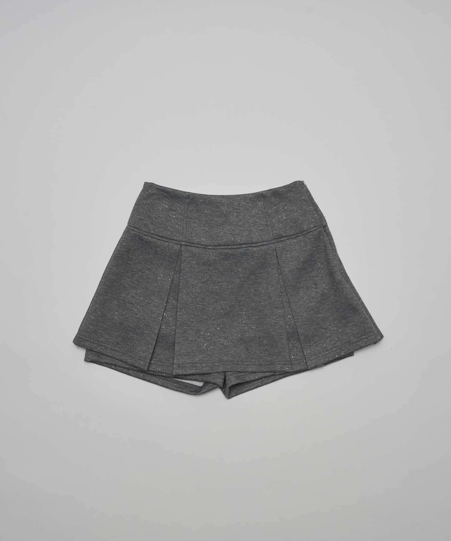 Belle Charme(ベルシャルム) Sparkle Pleats Skirt