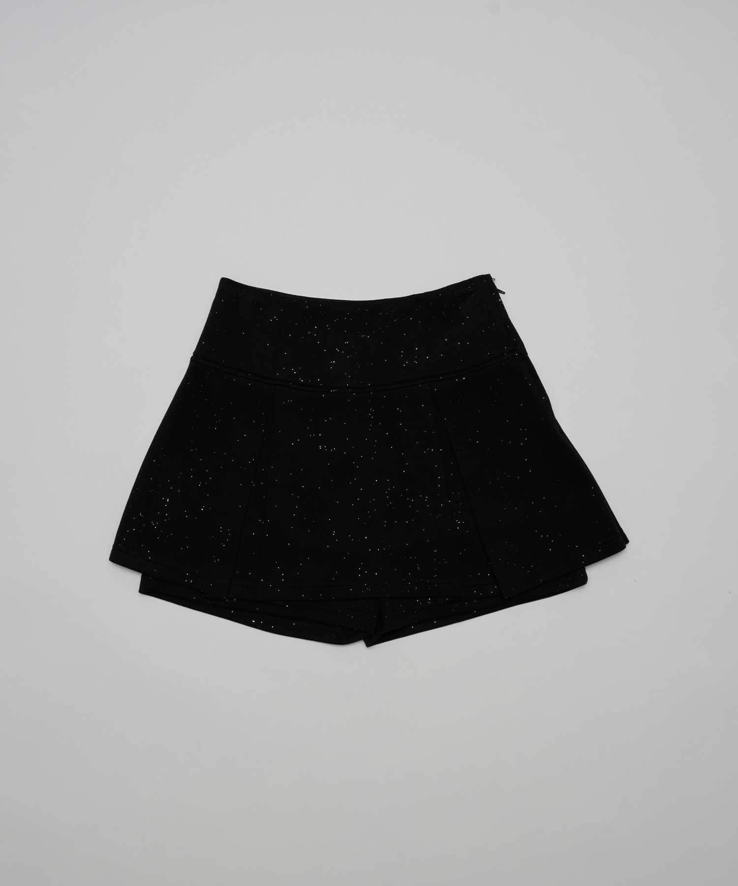 Belle Charme(ベルシャルム) Sparkle Pleats Skirt