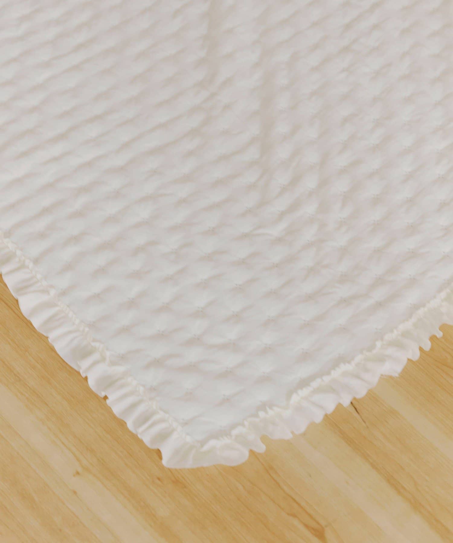 salut!(サリュ) 《WEB限定商品》フリルエンボスマット：190×190cm