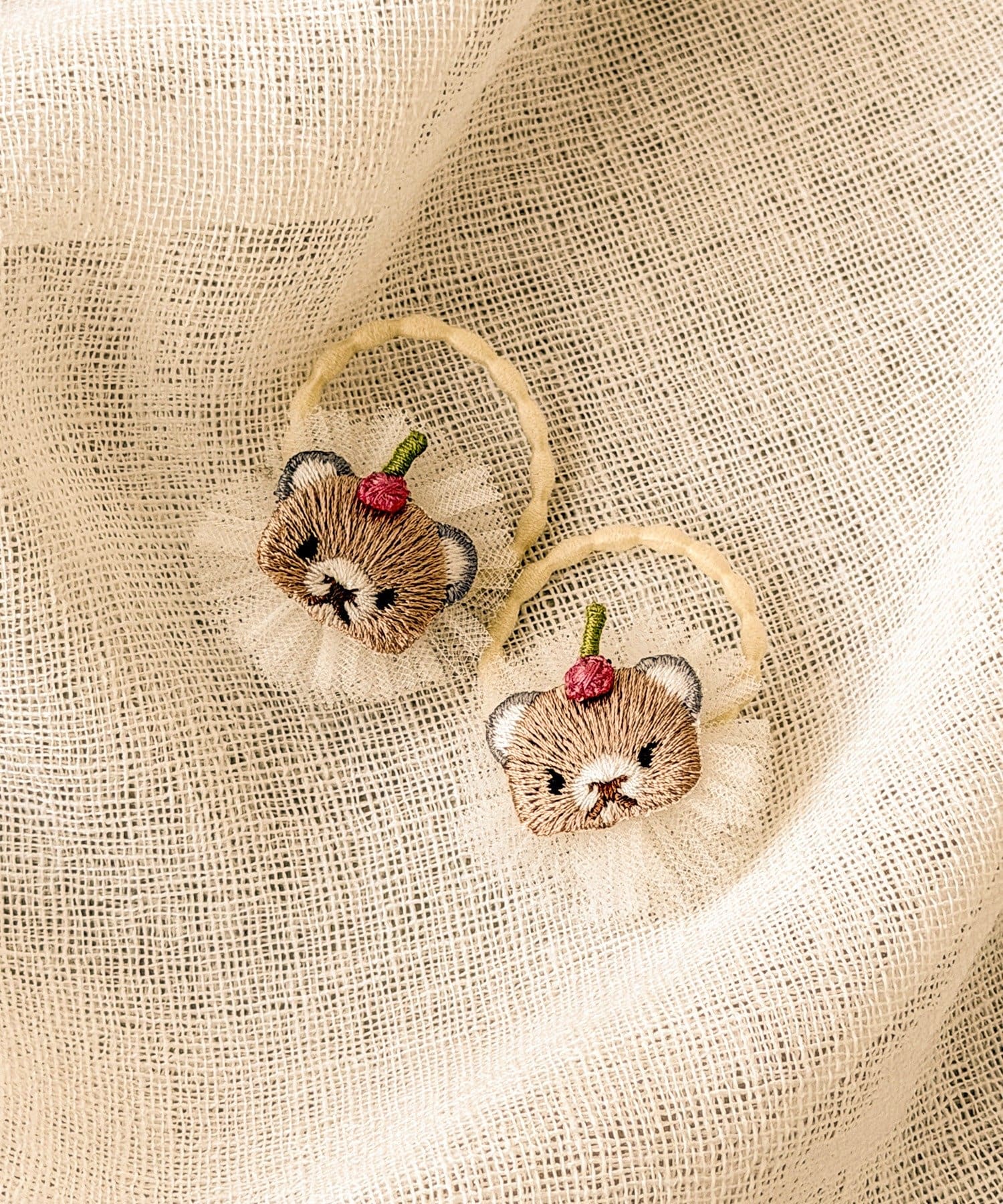 3COINS(スリーコインズ) アニマル刺繍ポニー2個セット