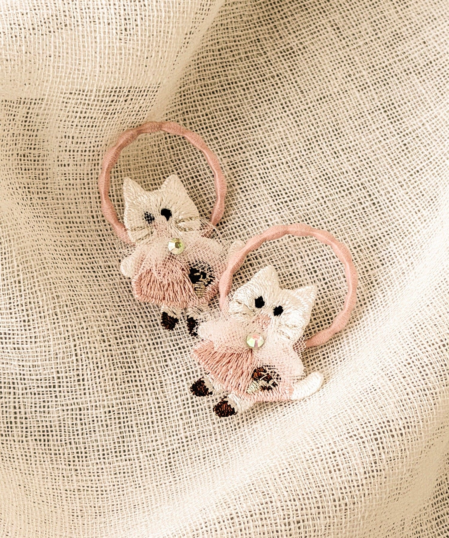 3COINS(スリーコインズ) アニマル刺繍ポニー2個セット