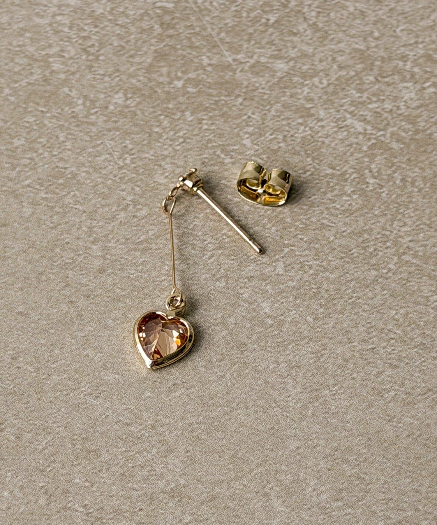 3COINS(スリーコインズ) ハートスイングピアス