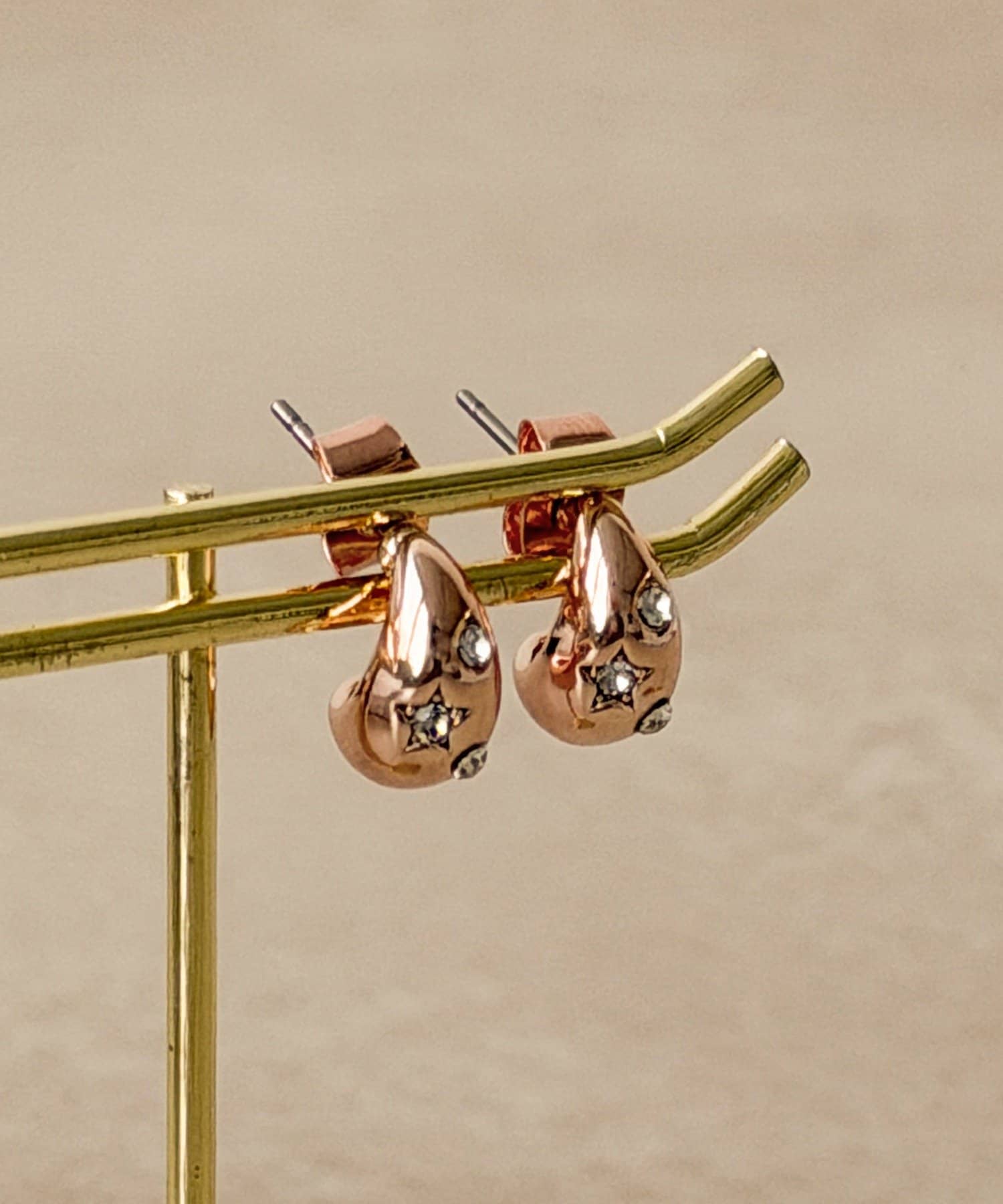3COINS(スリーコインズ) 星ボリュームフープピアス